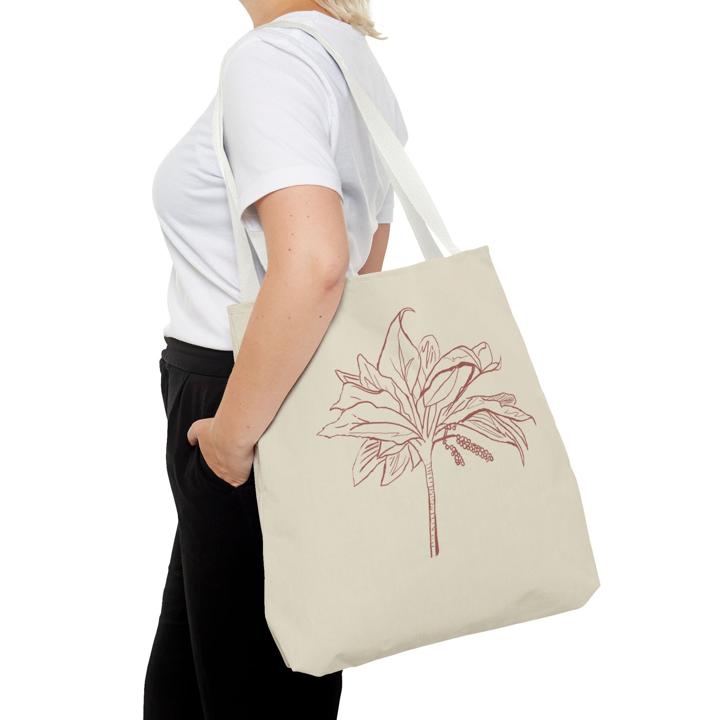 Fearfully and Wonderfully Made Psalm 139 Tote Bag, Inspirational Floral Canvas Bag, Eco-Friendly Shopping Tote, Travel, Motivational Gift