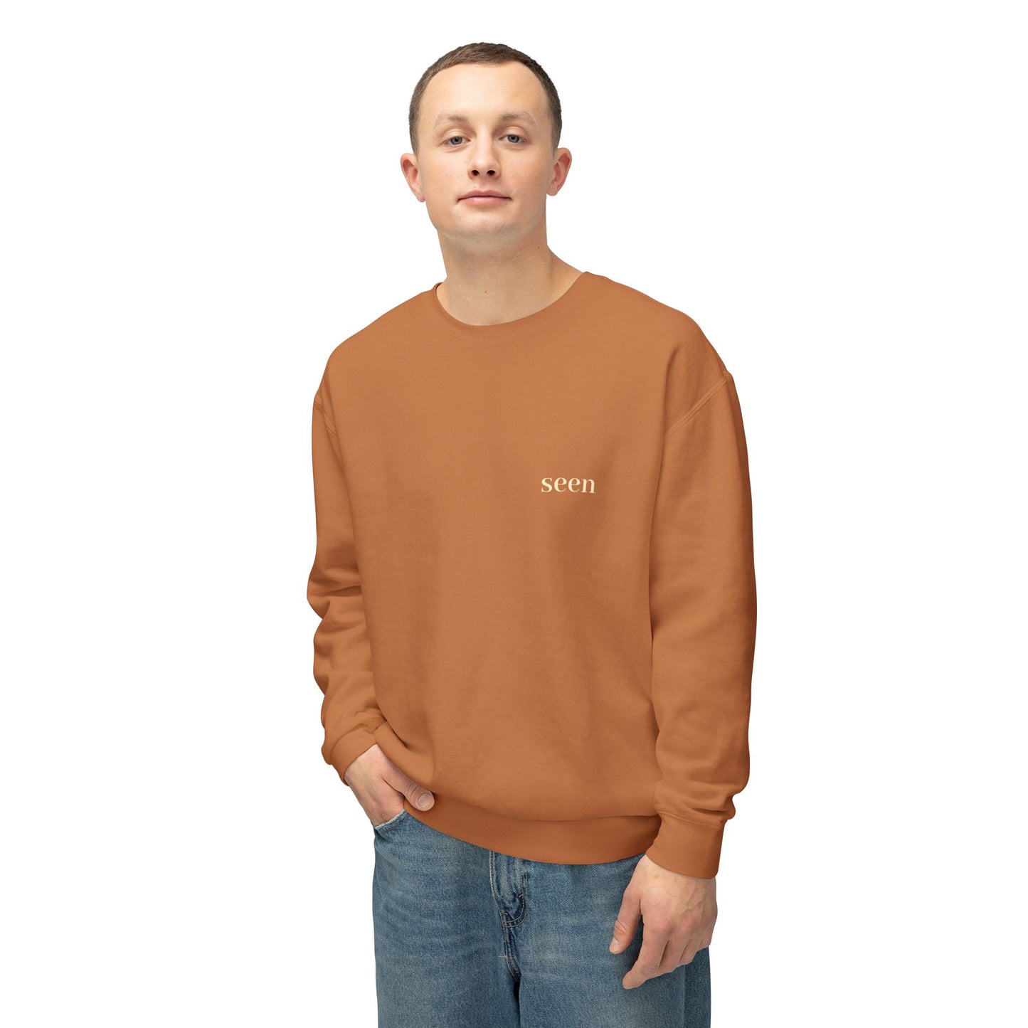Seen, My Father Sees Me Sweatshirt