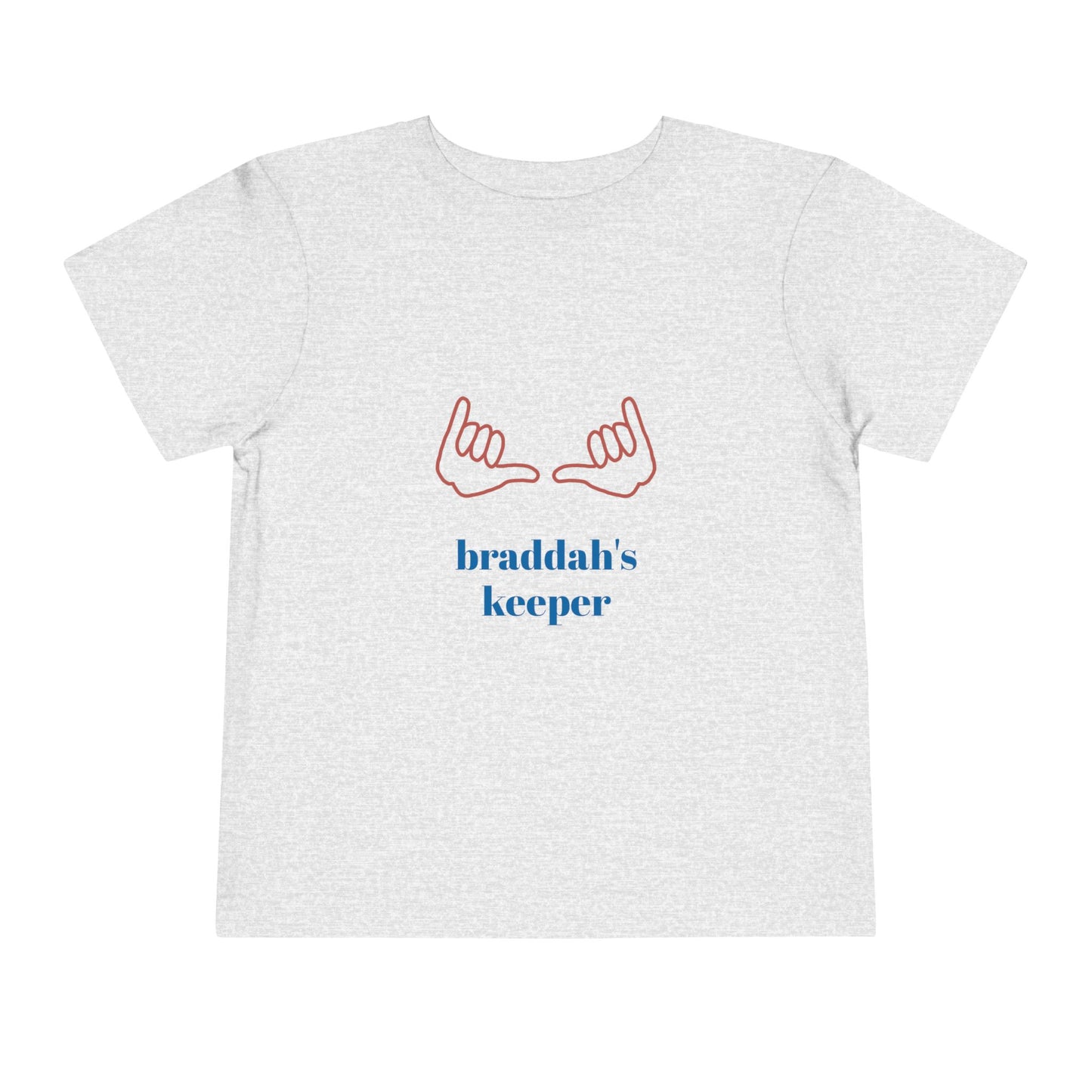 Toddler T-Shirt - Braddah's Keeper Shaka Ohana Hawaiian Shirt