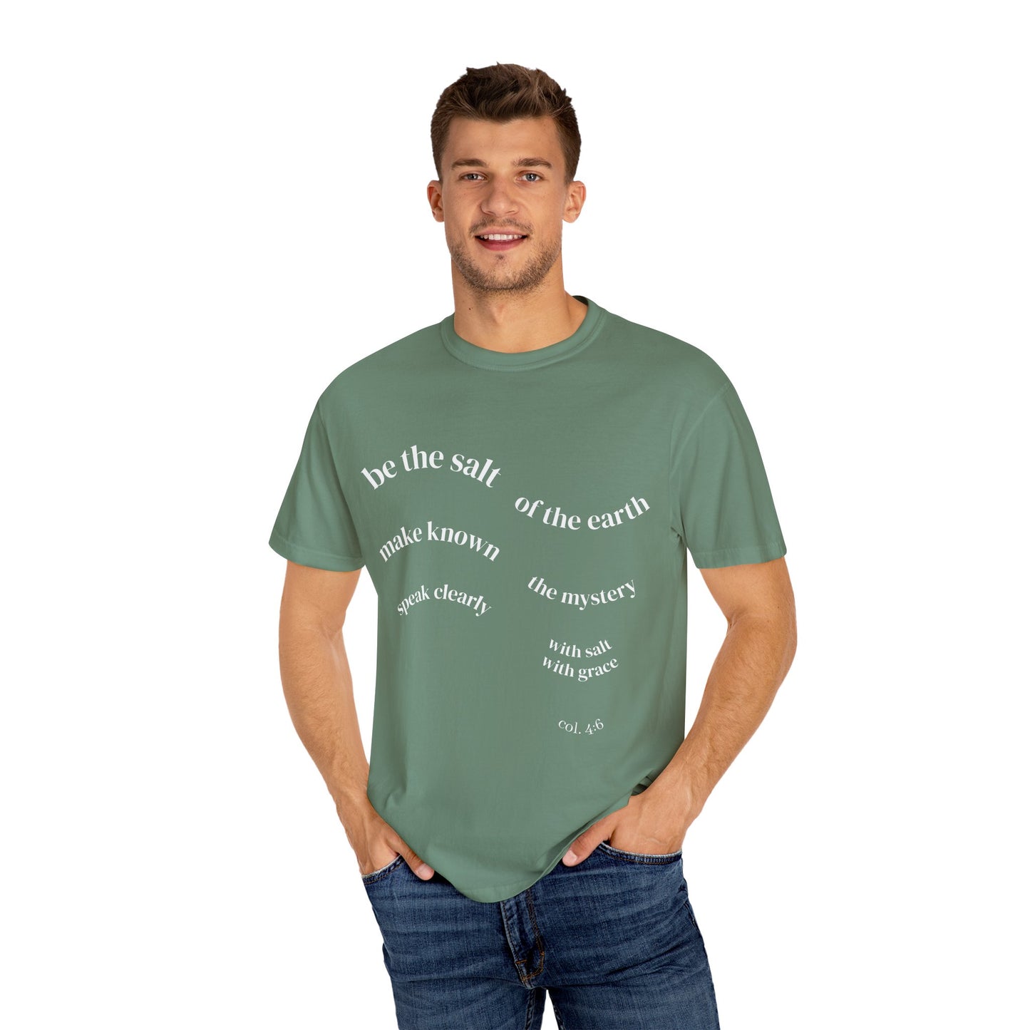 Ocean Waves Salt Bible Verse Unisex T-shirt