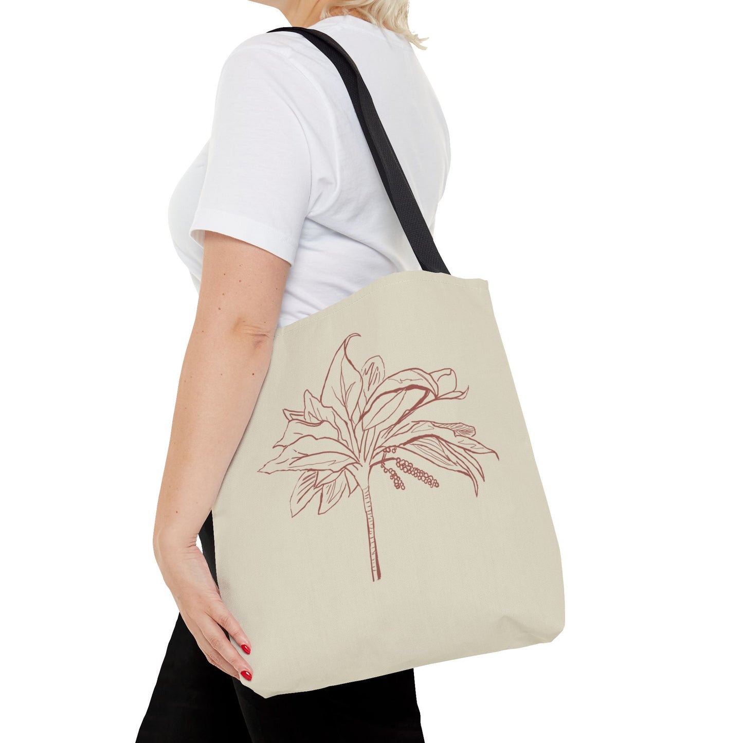 Fearfully and Wonderfully Made Psalm 139 Tote Bag, Inspirational Floral Canvas Bag, Eco-Friendly Shopping Tote, Travel, Motivational Gift