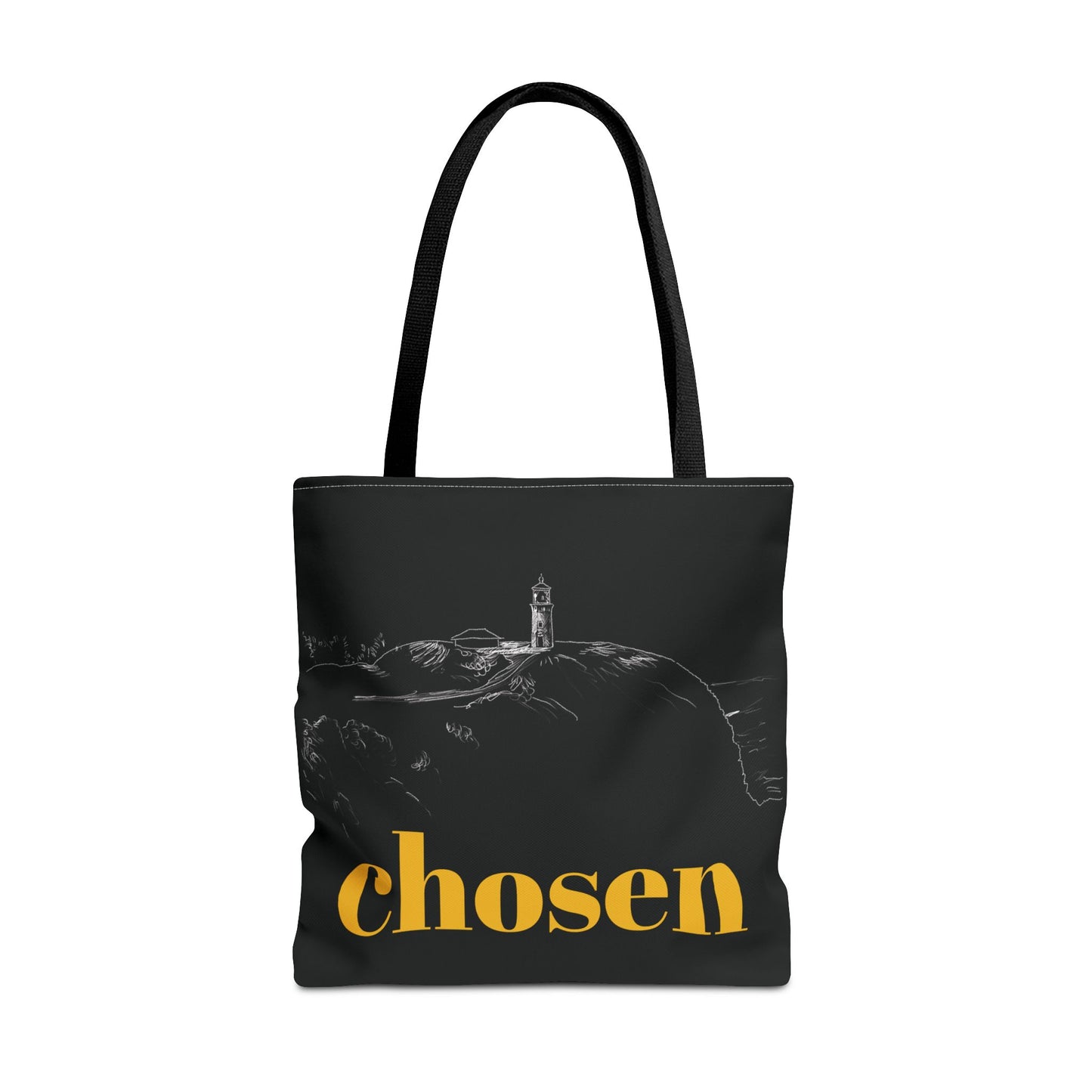 Chosen Lighthouse Tote Bag - 1 Peter 2:9
