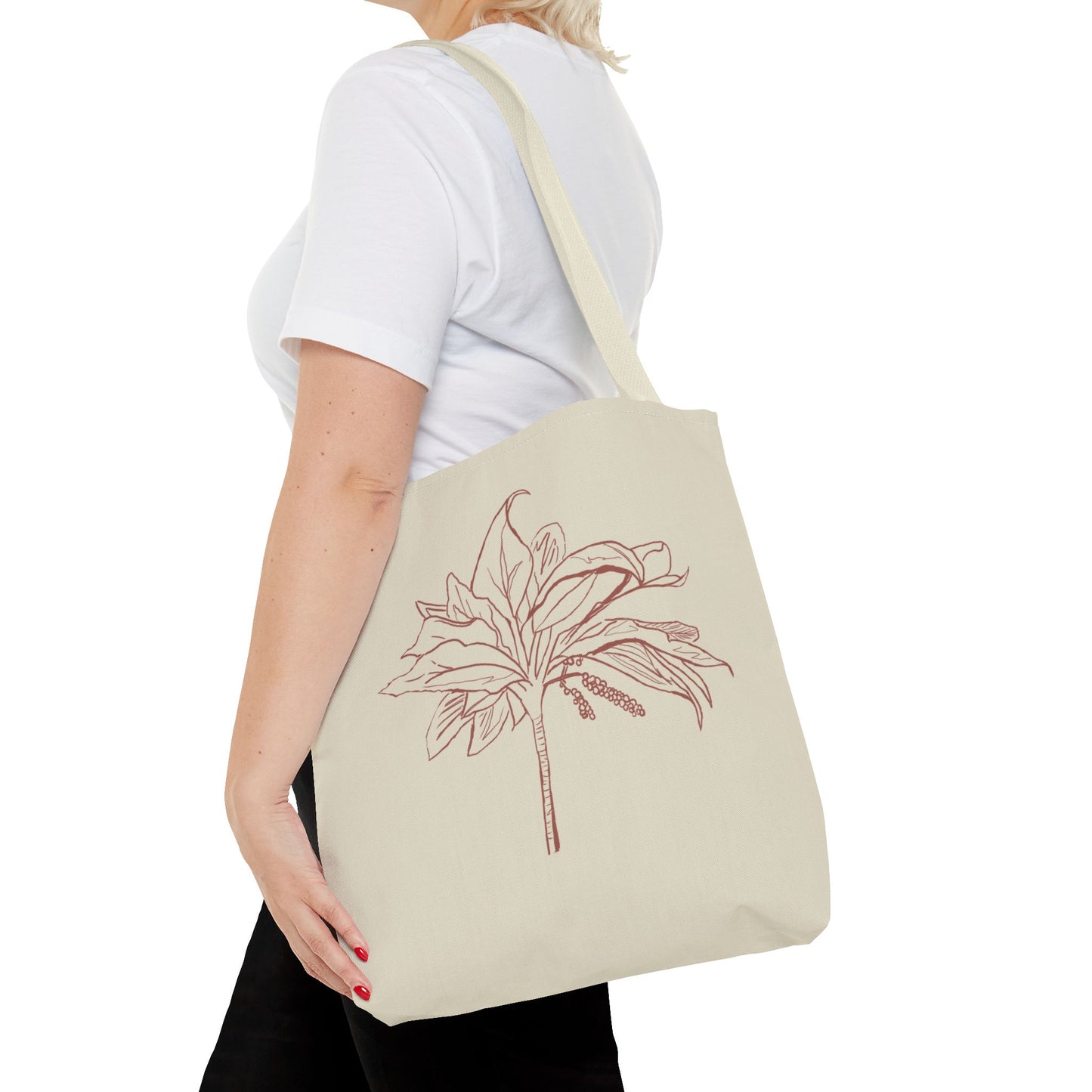 Fearfully and Wonderfully Made Psalm 139 Tote Bag, Inspirational Floral Canvas Bag, Eco-Friendly Shopping Tote, Travel, Motivational Gift