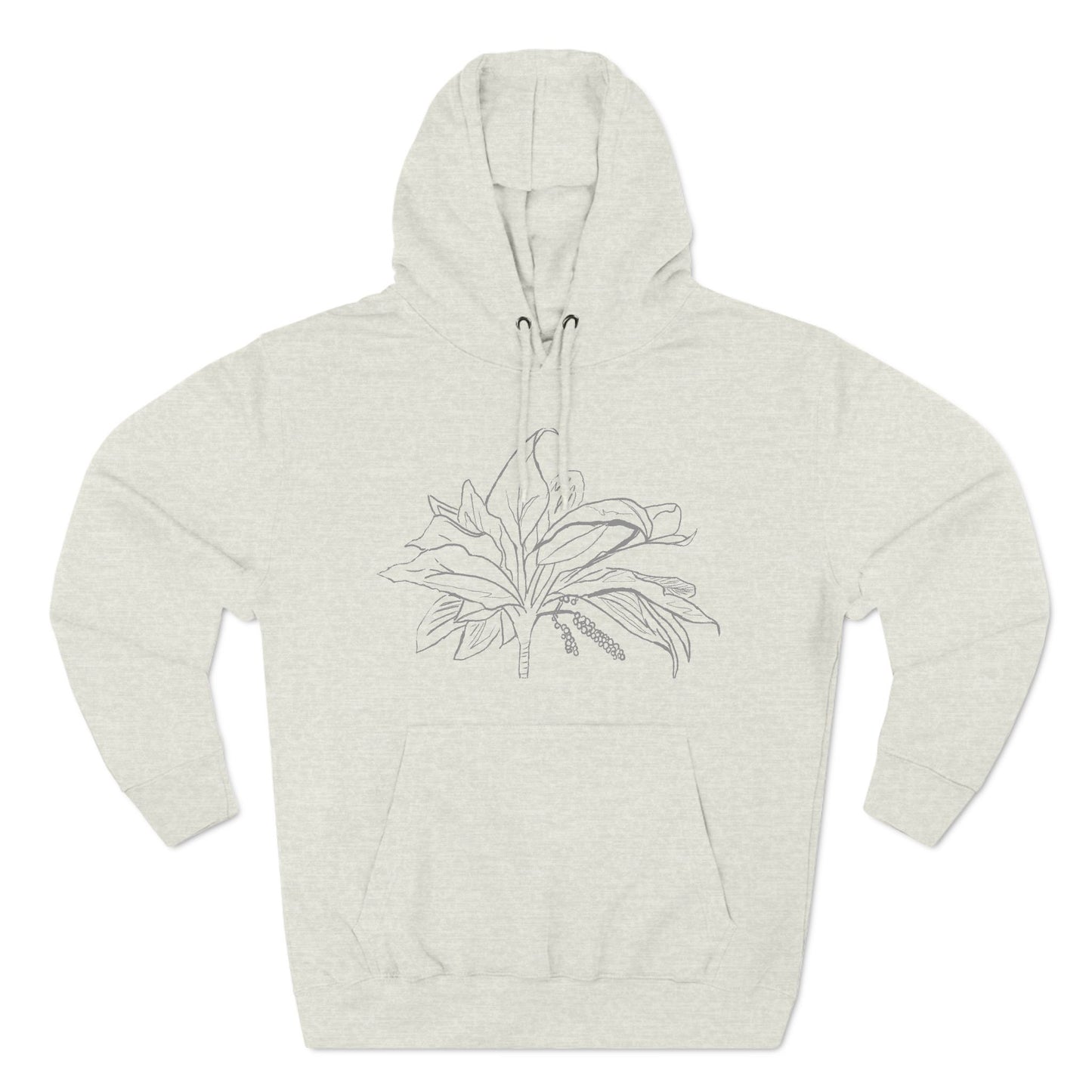 Knit Together In Mothers Womb Premium Heavy Hoodie Psalm 139 Ti Leaf Three Panel Fleece Sweatshirt, Pullover Jumper, Cozy Warm Hooded Top
