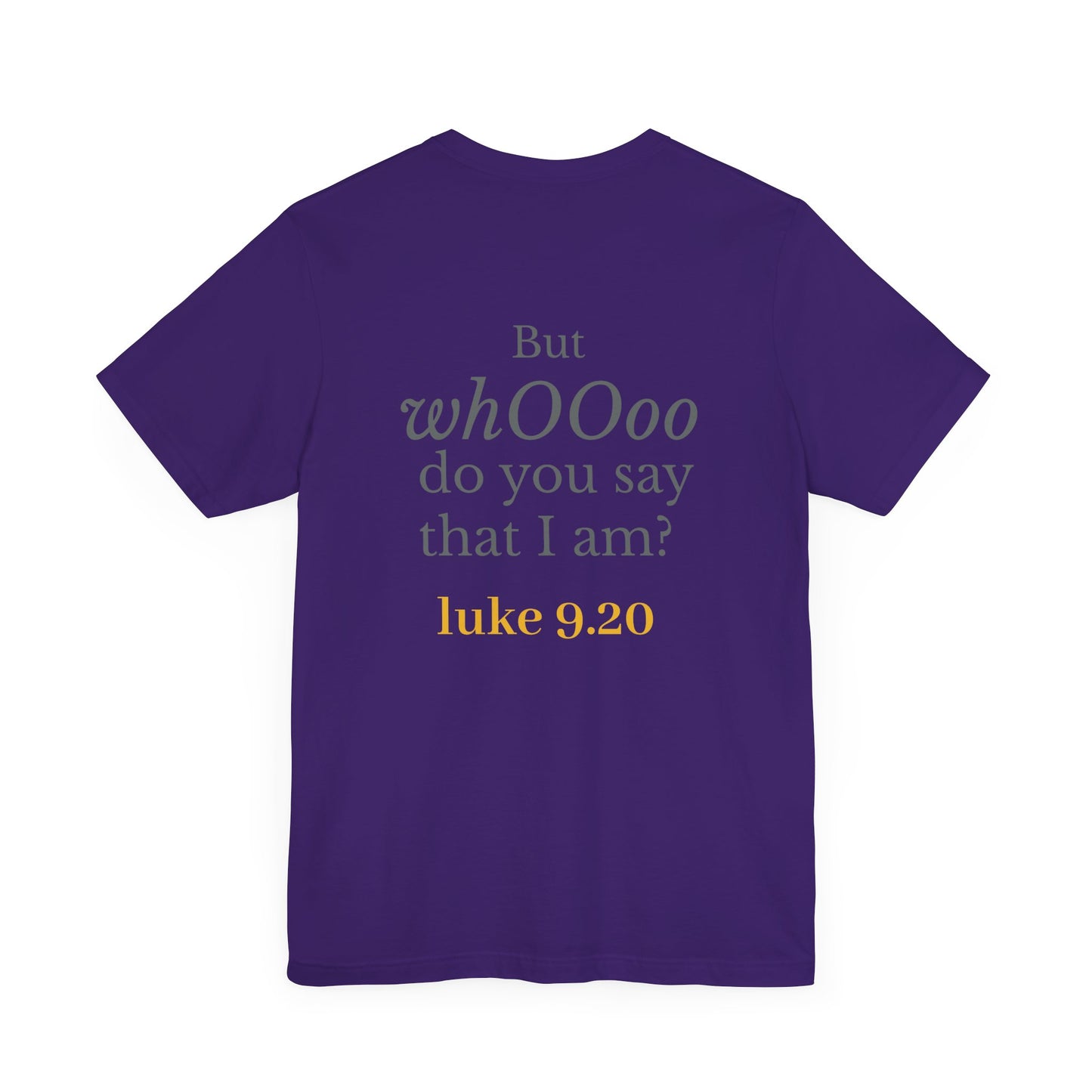 WhOOoo Do You Say That I Am - Owl T-shirt, Hawaiian Barn Owl Bird, Christian Faith Gift, Vintage Style Top, Religious Graphic Apparel