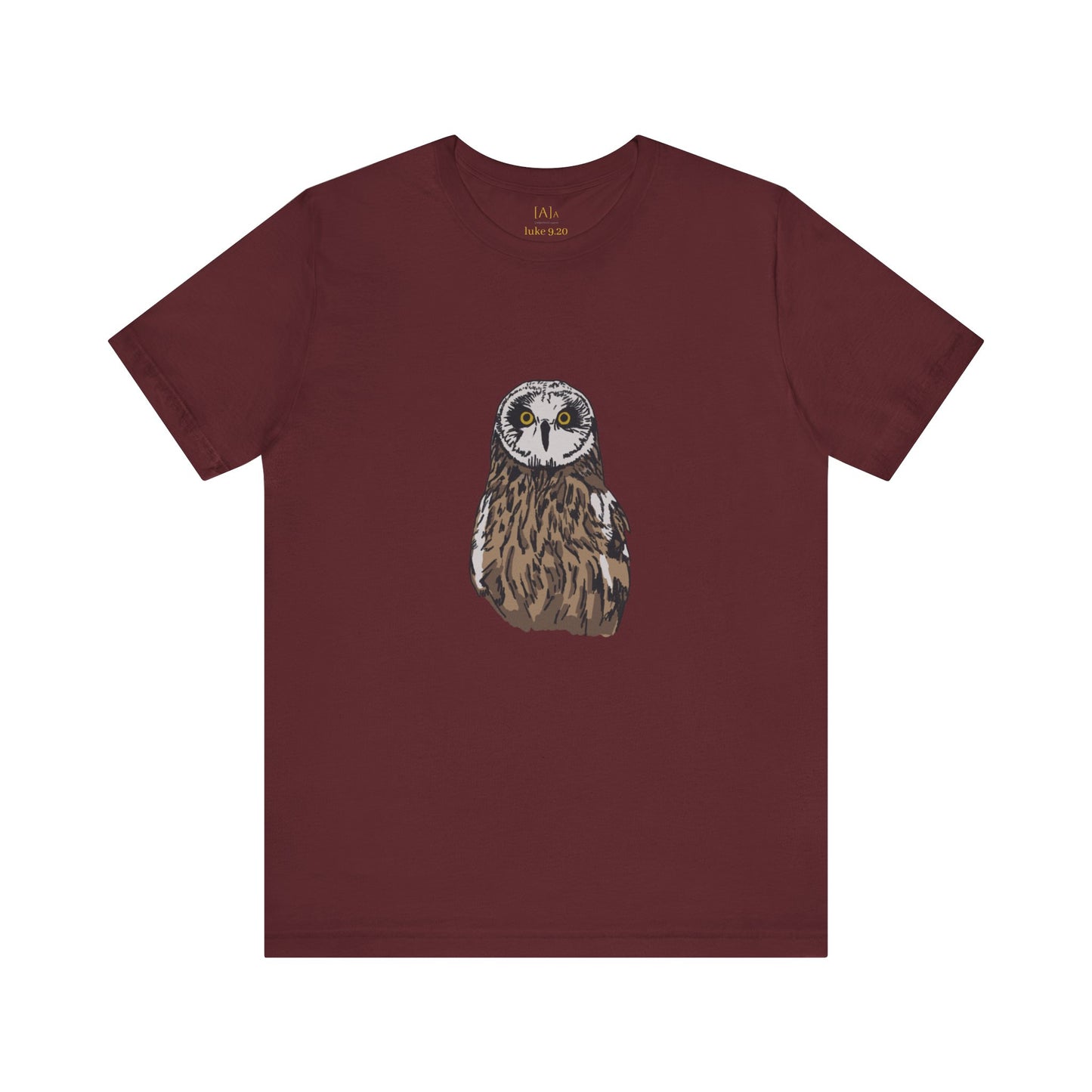 WhOOoo Do You Say That I Am - Owl T-shirt, Hawaiian Barn Owl Bird, Christian Faith Gift, Vintage Style Top, Religious Graphic Apparel