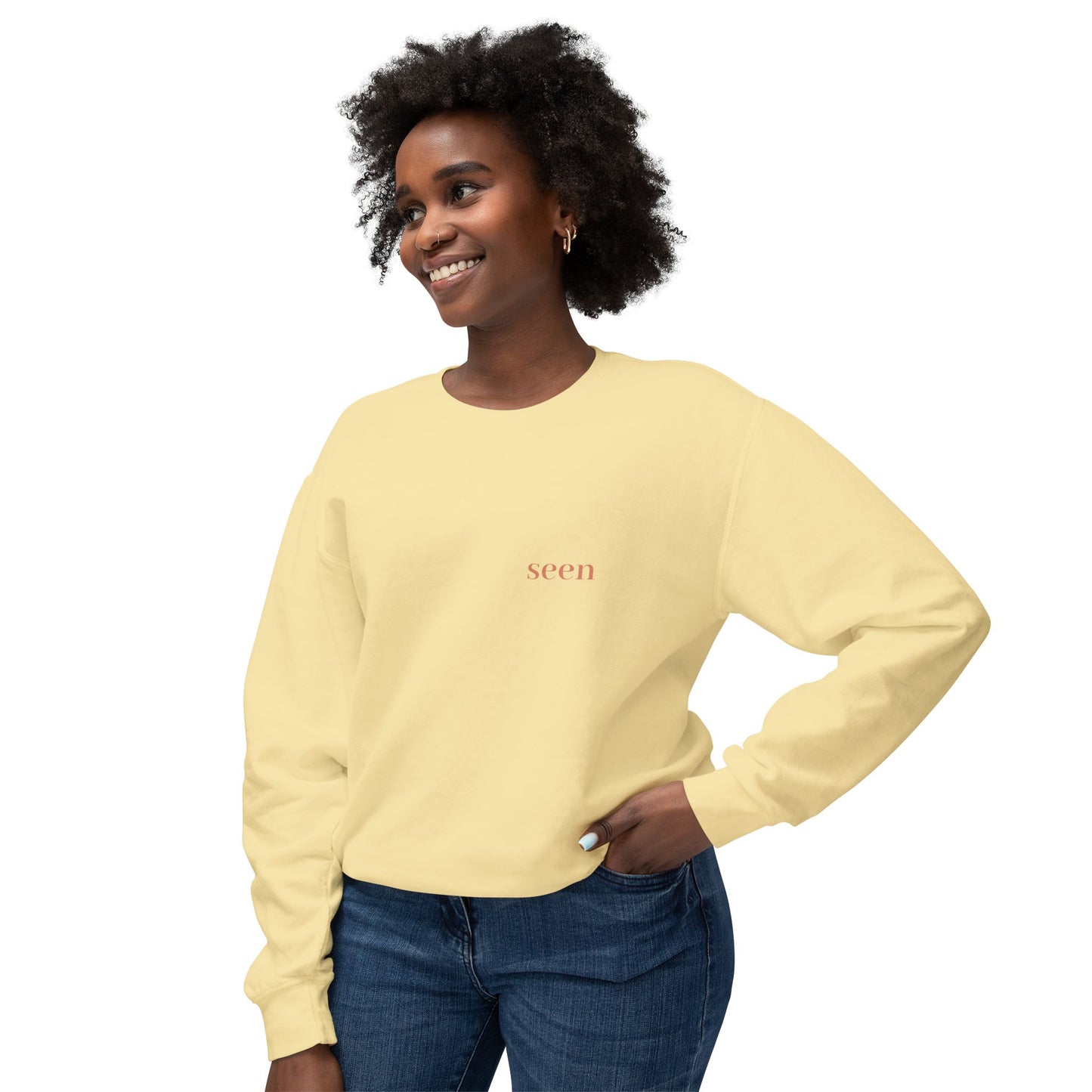 Seen, My Father Sees Me Sweatshirt