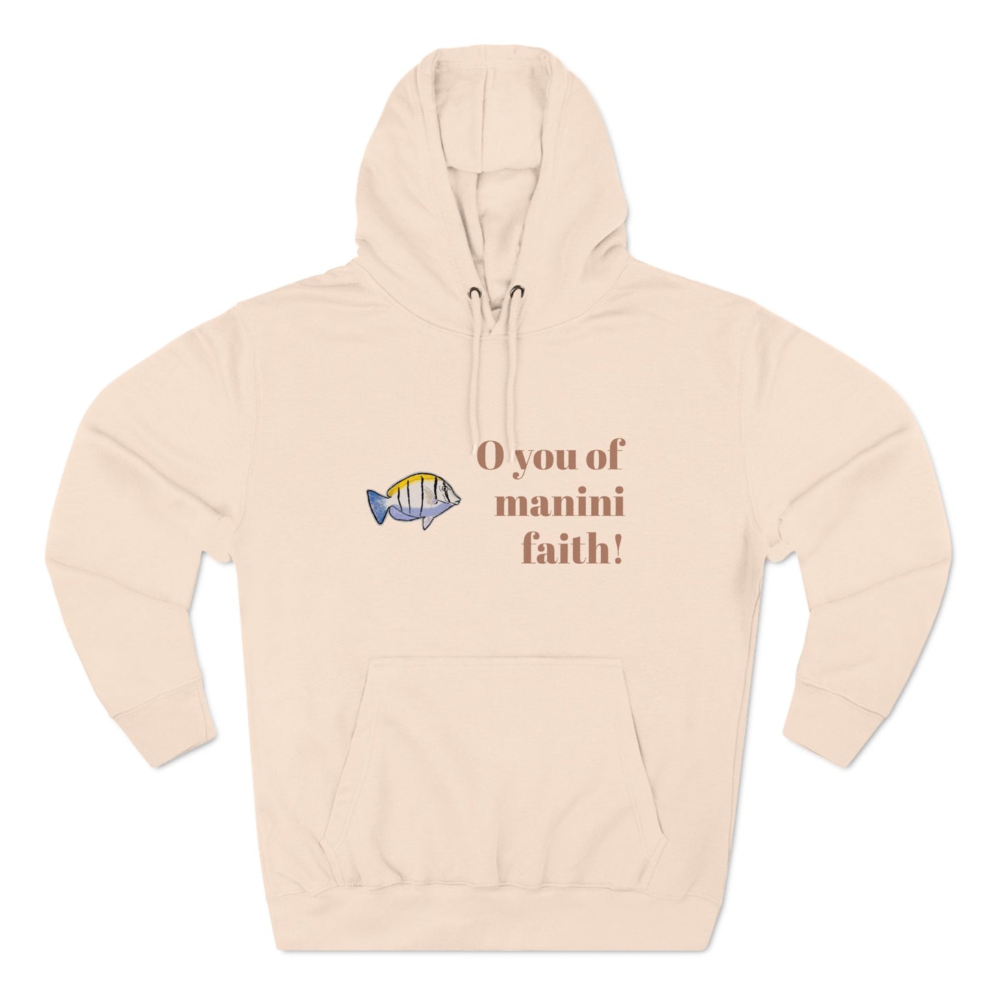 O You of Manini Faith Adjective Apparel Hoodie