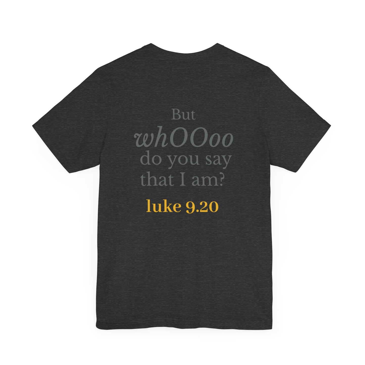 WhOOoo Do You Say That I Am - Owl T-shirt, Hawaiian Barn Owl Bird, Christian Faith Gift, Vintage Style Top, Religious Graphic Apparel