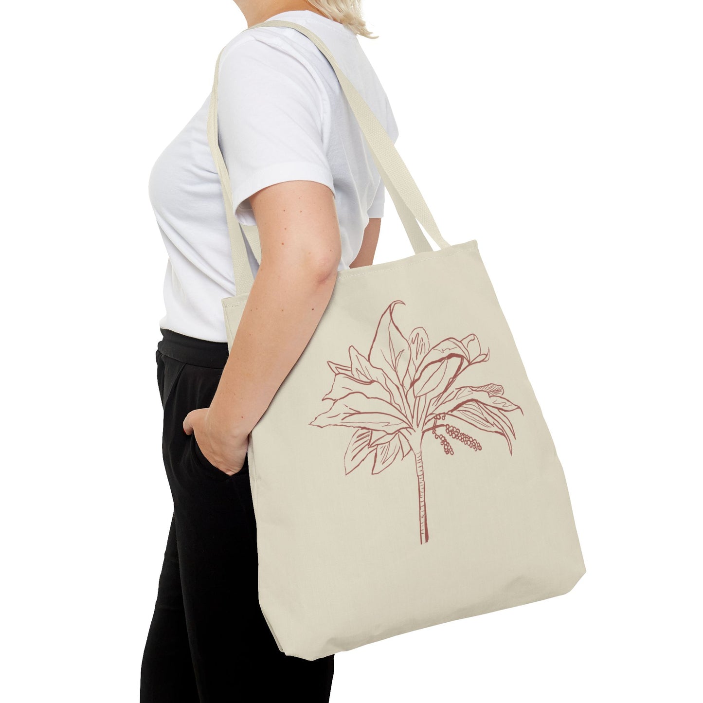 Fearfully and Wonderfully Made Psalm 139 Tote Bag, Inspirational Floral Canvas Bag, Eco-Friendly Shopping Tote, Travel, Motivational Gift