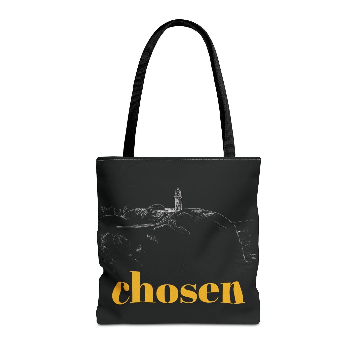 Chosen Lighthouse Tote Bag - 1 Peter 2:9