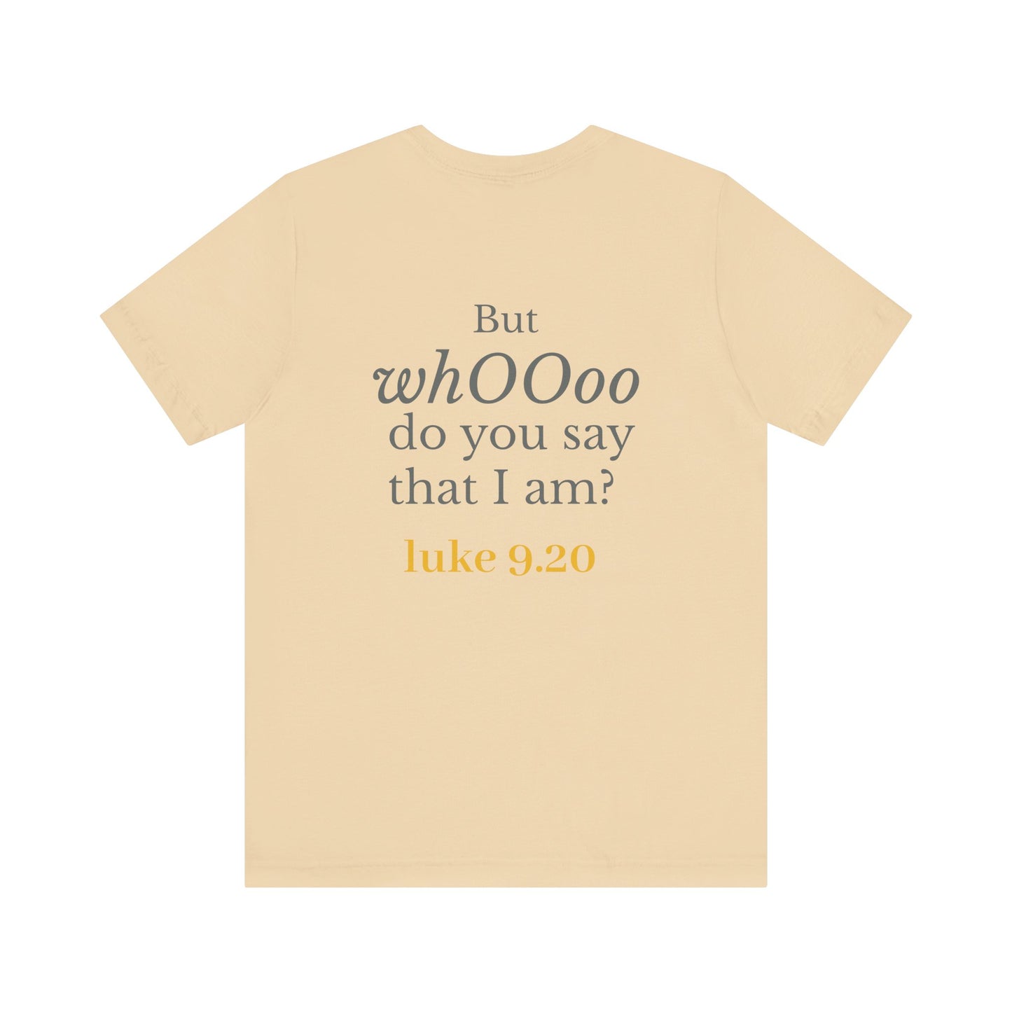 WhOOoo Do You Say That I Am - Owl T-shirt, Hawaiian Barn Owl Bird, Christian Faith Gift, Vintage Style Top, Religious Graphic Apparel