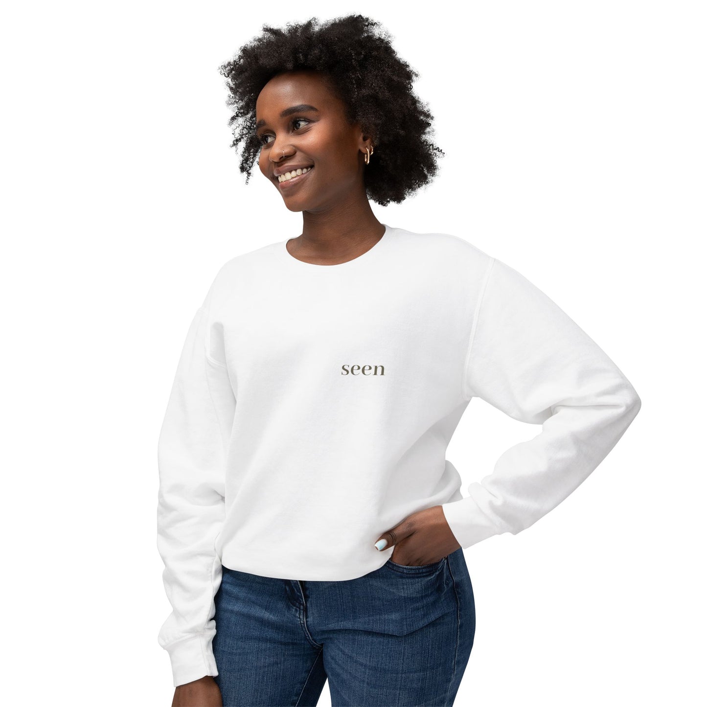 Seen, My Father Sees Me Sweatshirt