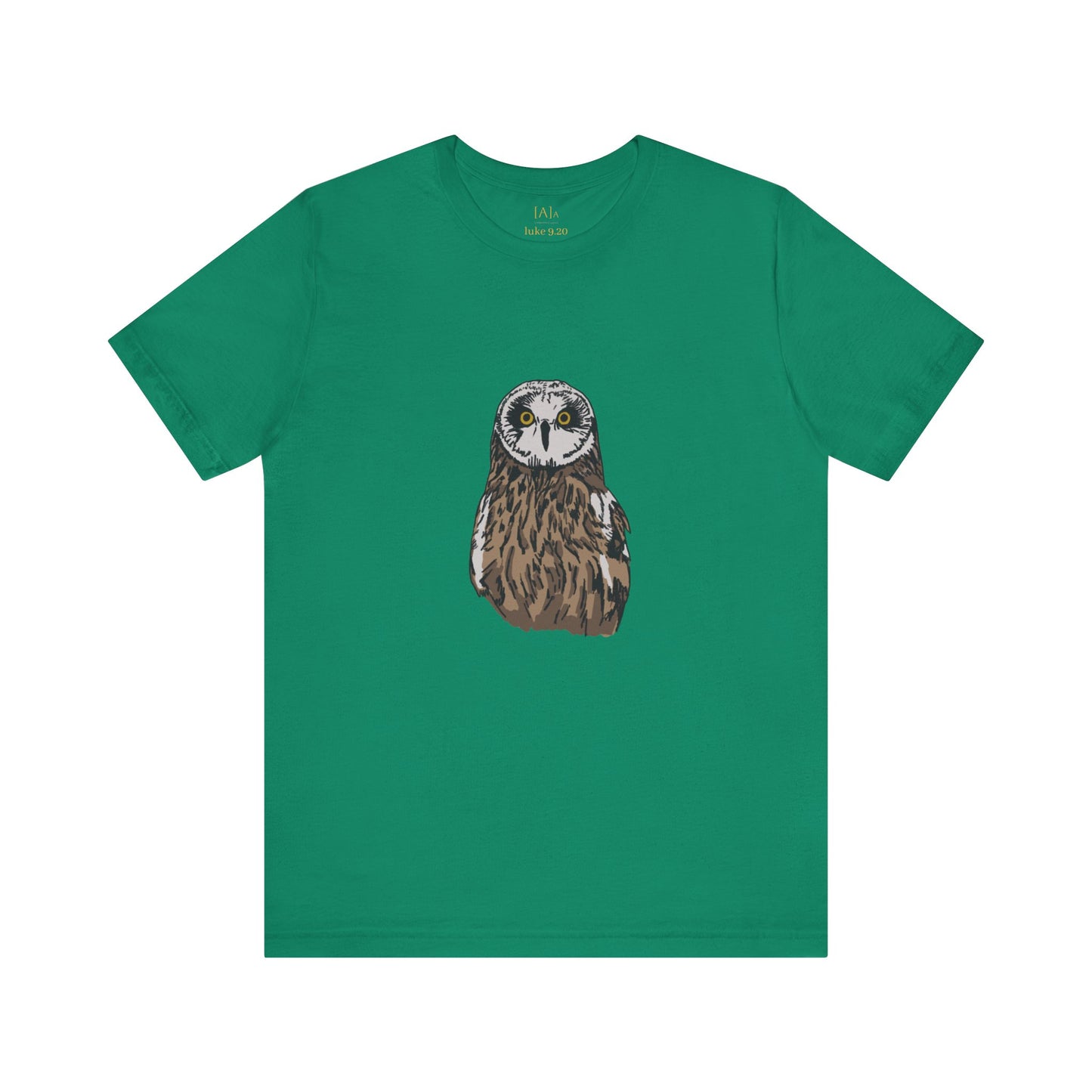 WhOOoo Do You Say That I Am - Owl T-shirt, Hawaiian Barn Owl Bird, Christian Faith Gift, Vintage Style Top, Religious Graphic Apparel