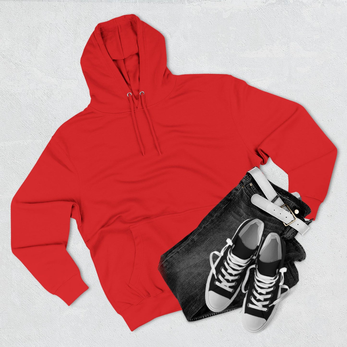 Embroidered Adjective Apparel Logo Hoodie