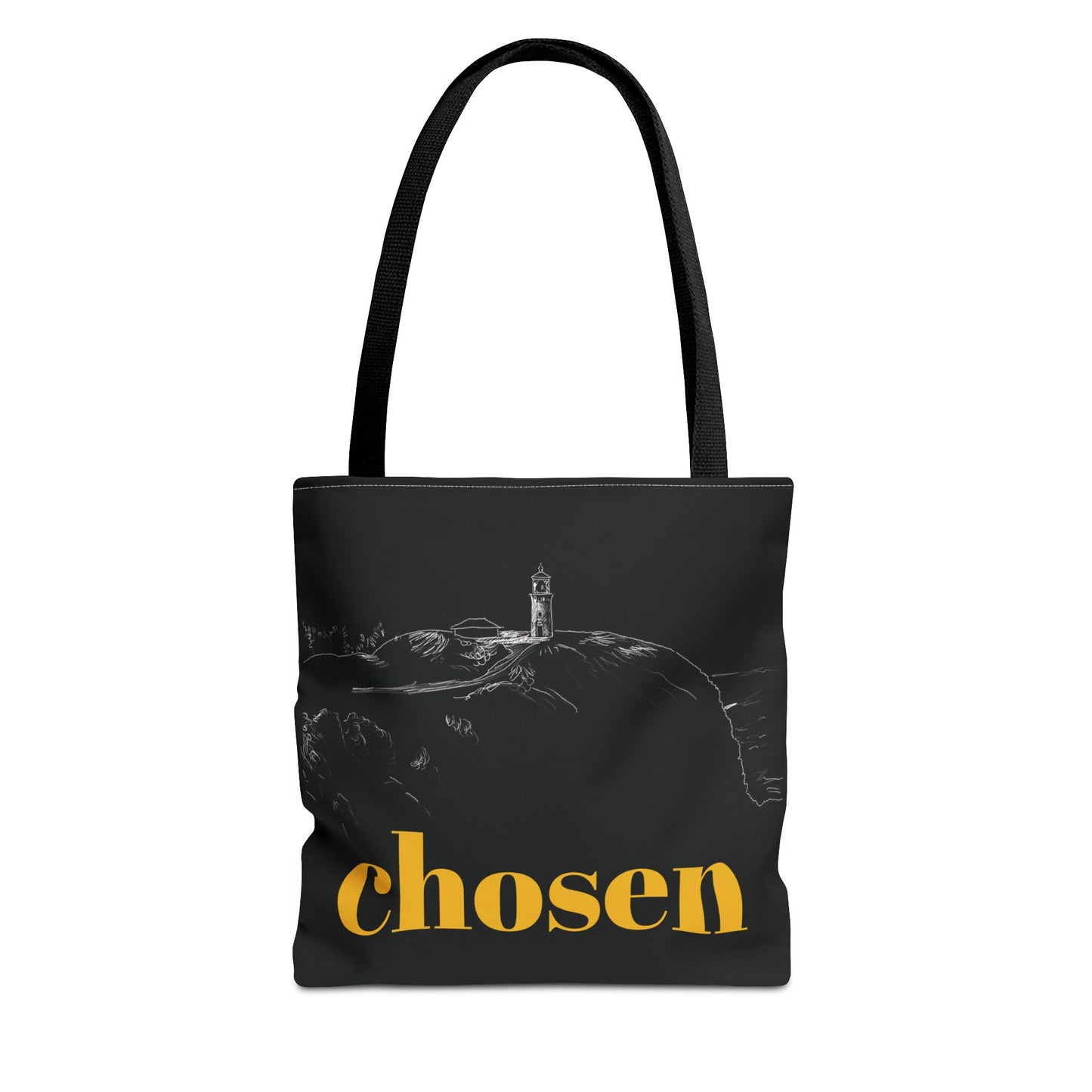 Chosen Lighthouse Tote Bag - 1 Peter 2:9