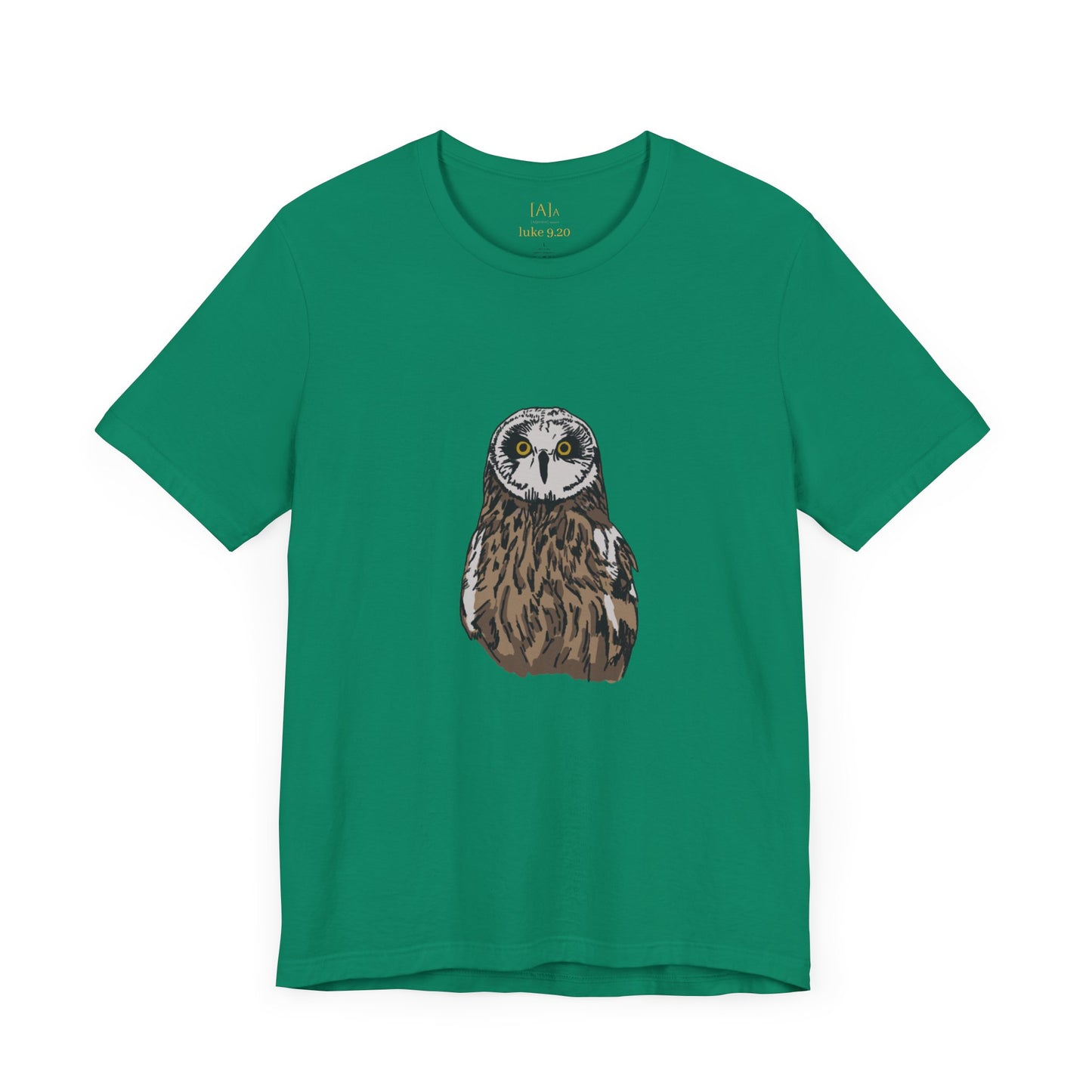 WhOOoo Do You Say That I Am - Owl T-shirt, Hawaiian Barn Owl Bird, Christian Faith Gift, Vintage Style Top, Religious Graphic Apparel