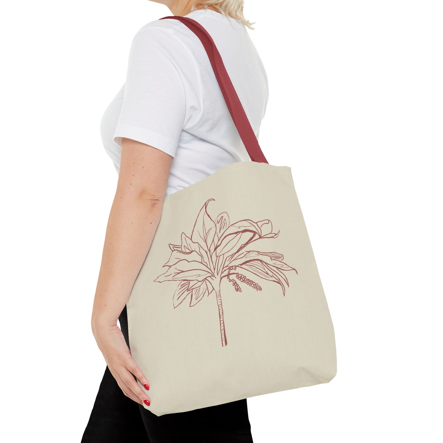 Fearfully and Wonderfully Made Psalm 139 Tote Bag, Inspirational Floral Canvas Bag, Eco-Friendly Shopping Tote, Travel, Motivational Gift