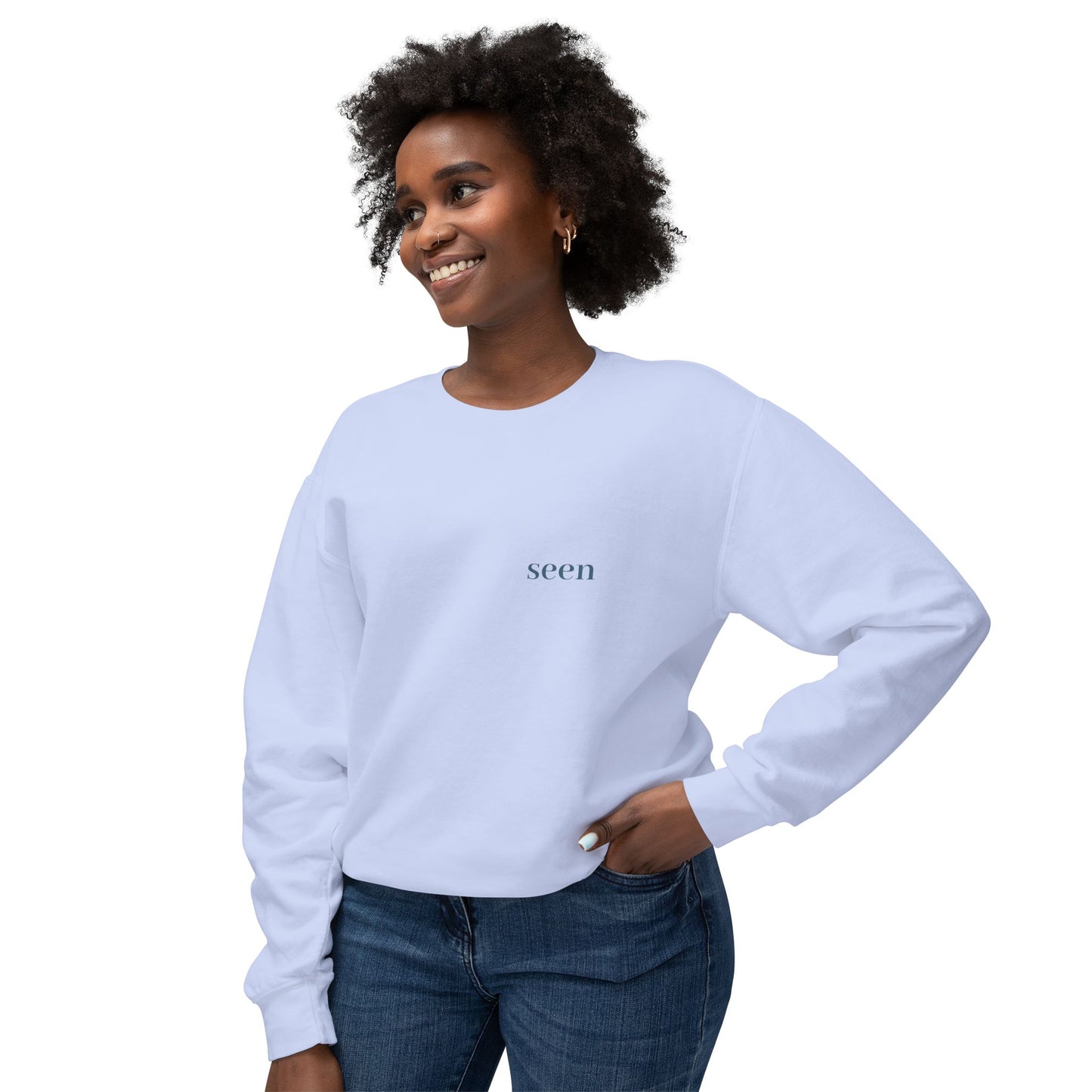 Seen, My Father Sees Me Sweatshirt