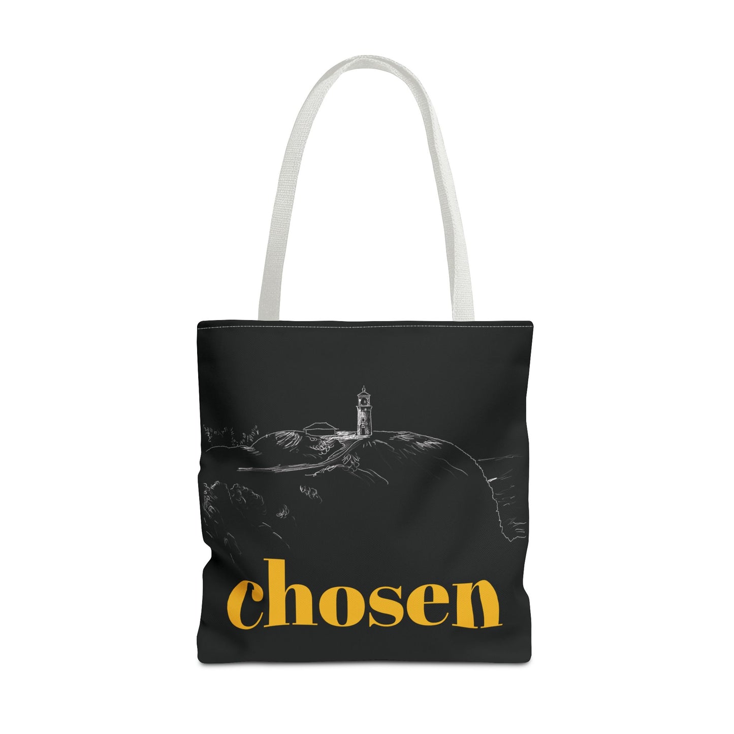 Chosen Lighthouse Tote Bag - 1 Peter 2:9