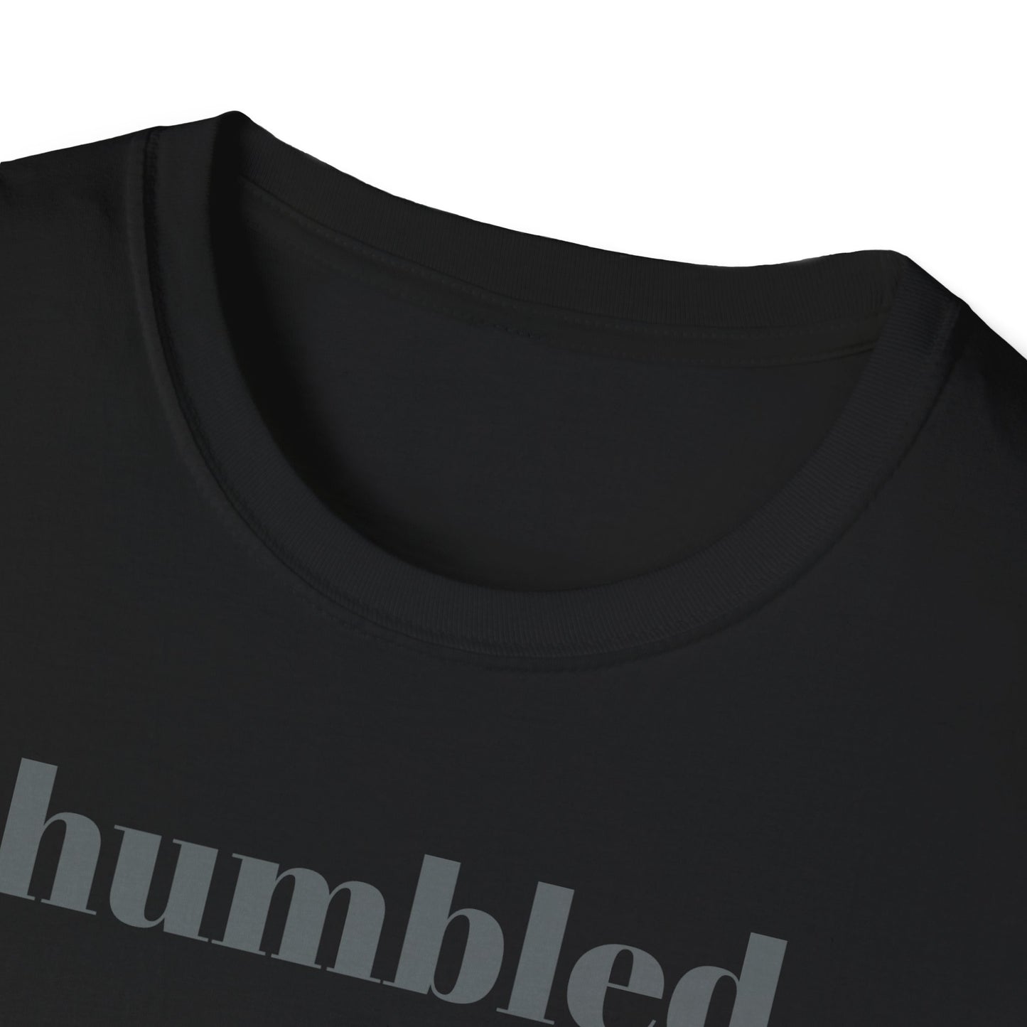 Humbled Cross Graphic Tee, Christian Gifts, Religious Apparel, Spiritual Fashion, Everyday Wear, Unisex Softstyle Shirt
