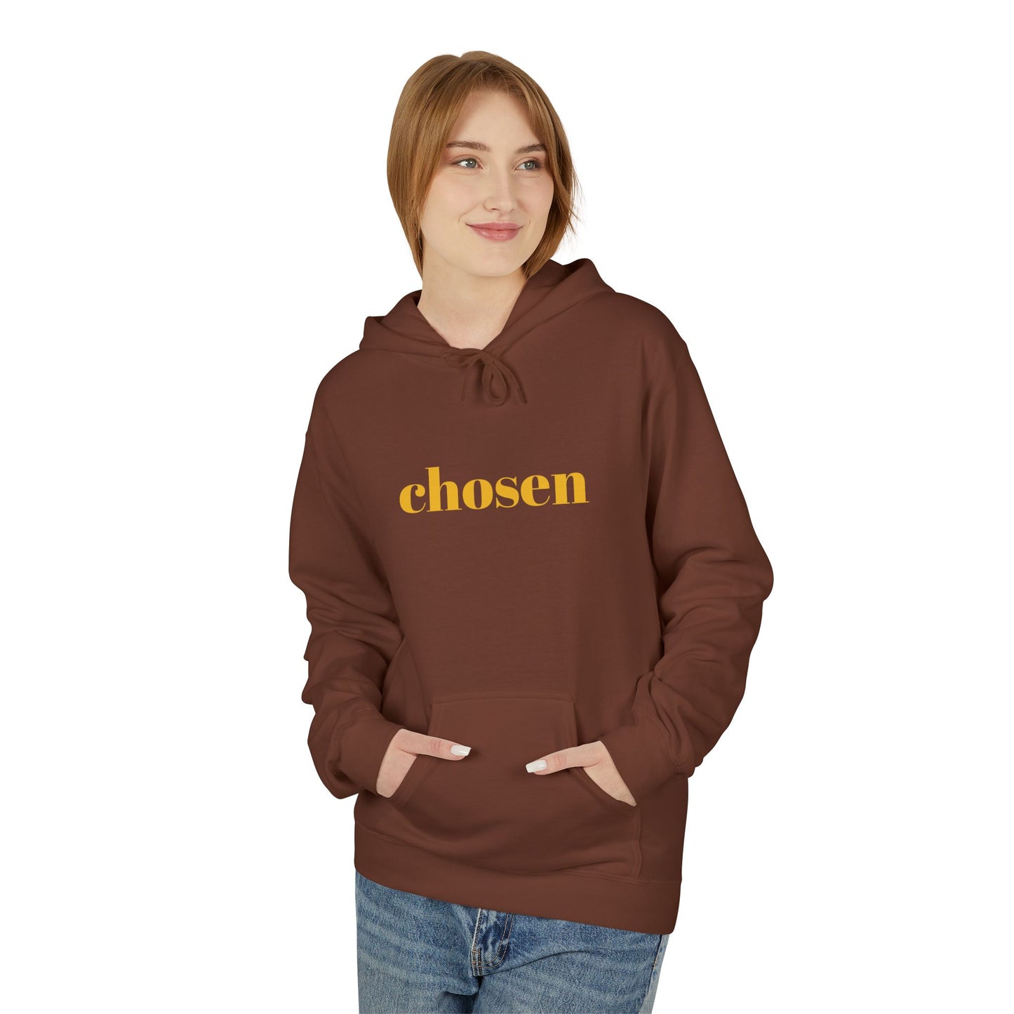 Chosen Hoodie - Lighthouse Christian Unisex Kauai Scripture Fleece, 1 Peter 2:9 Design, Sweatshirt, Gift for Men, Women, Religious Clothing