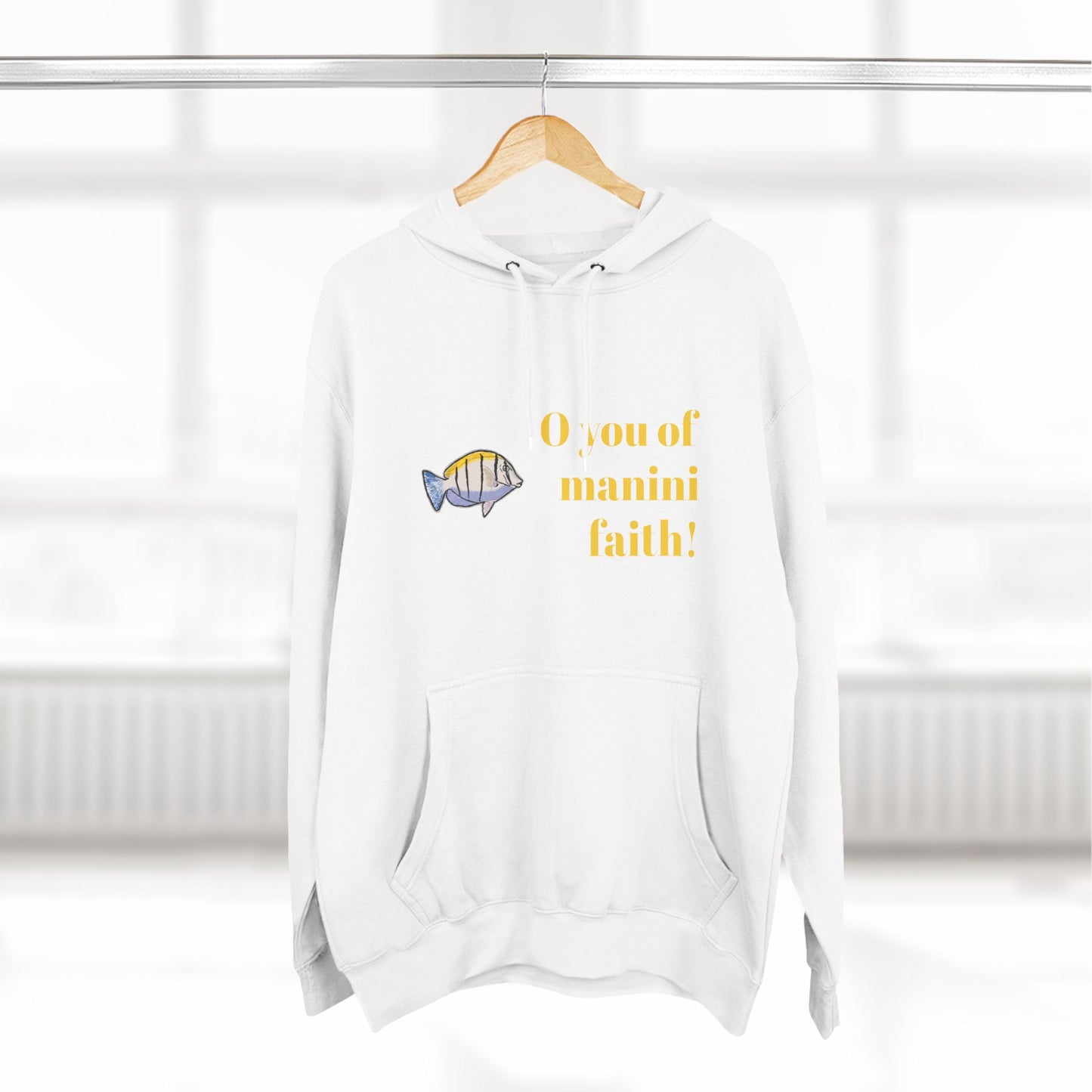 O You of Manini Faith Adjective Apparel Hoodie