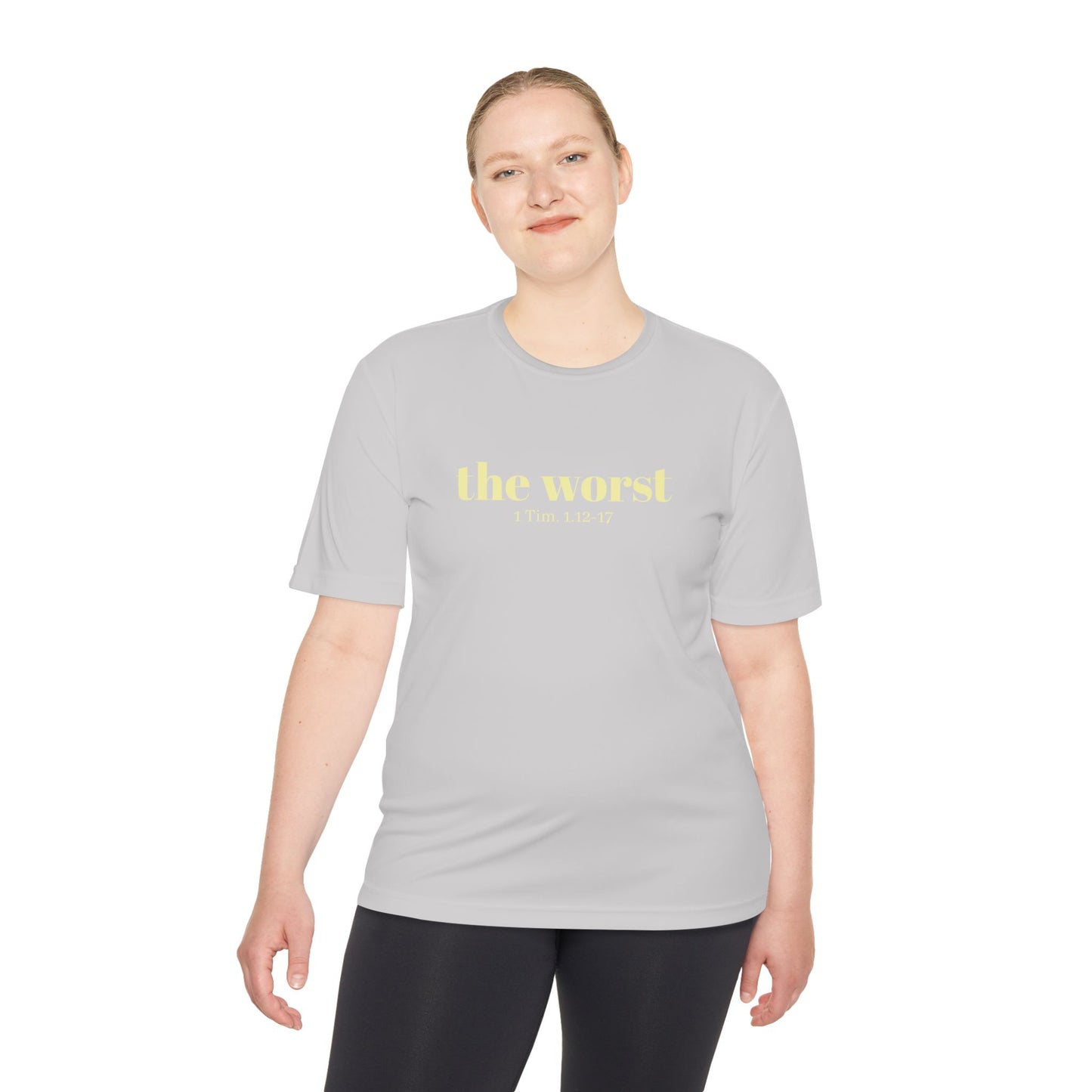 The Worst Performance Tee, Moisture Wicking Shirt, Unisex Activewear, Workout Lovers Gift, Exercising Gym Graphic Tee - Unisex Tee, Moisture