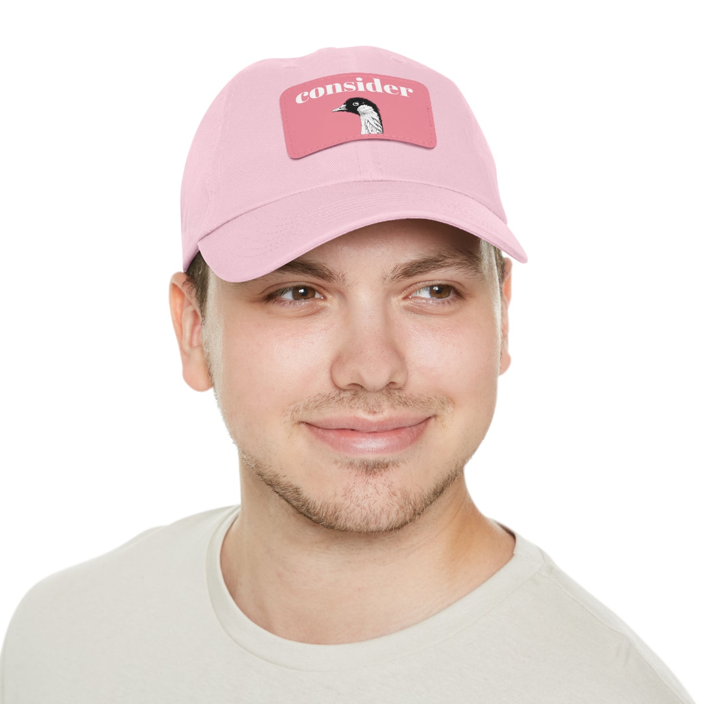 Consider the Birds Dad Hat with Leather Patch - Casual Stylish Cap for Nature Lovers