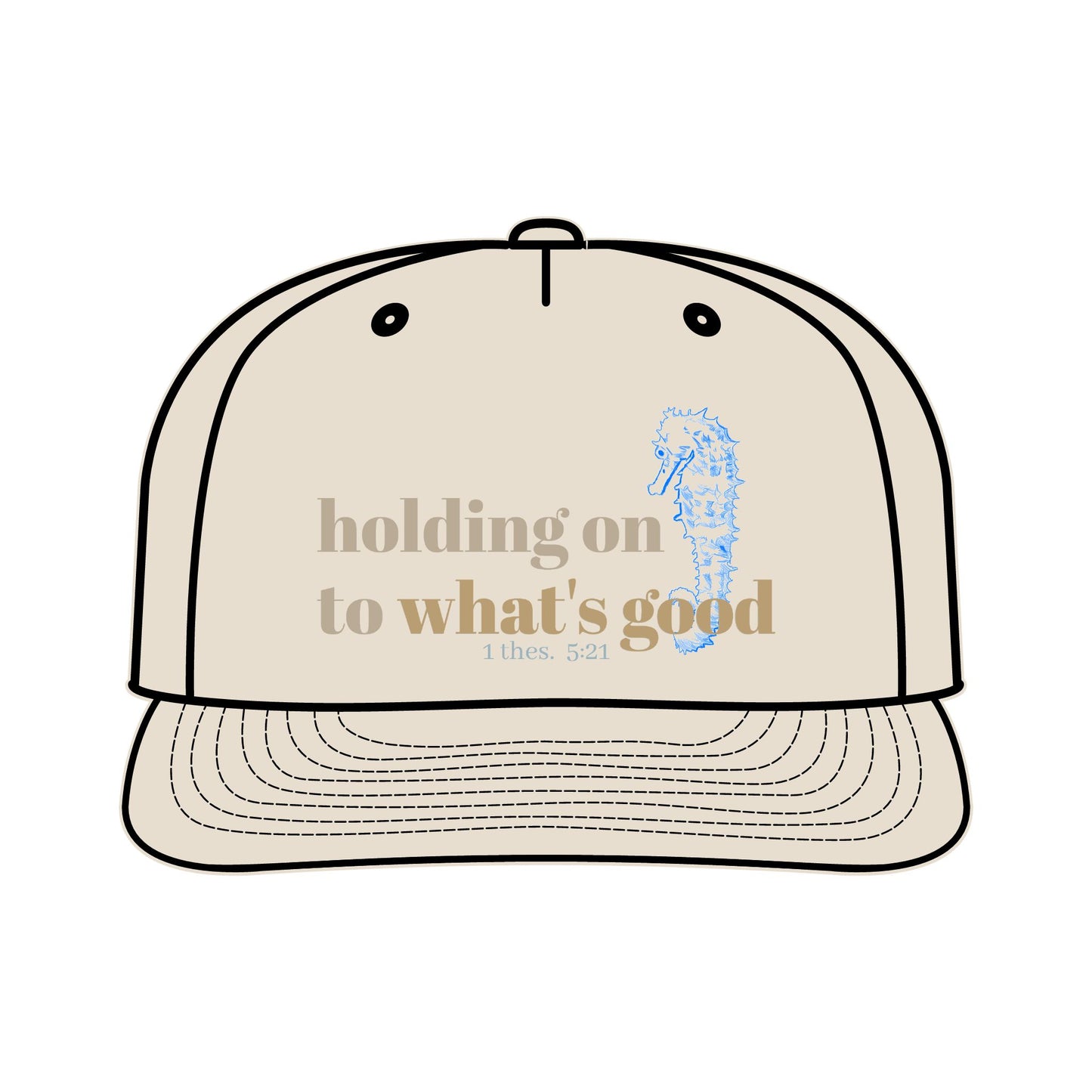 'Holding On to What's Good' Surf Cap