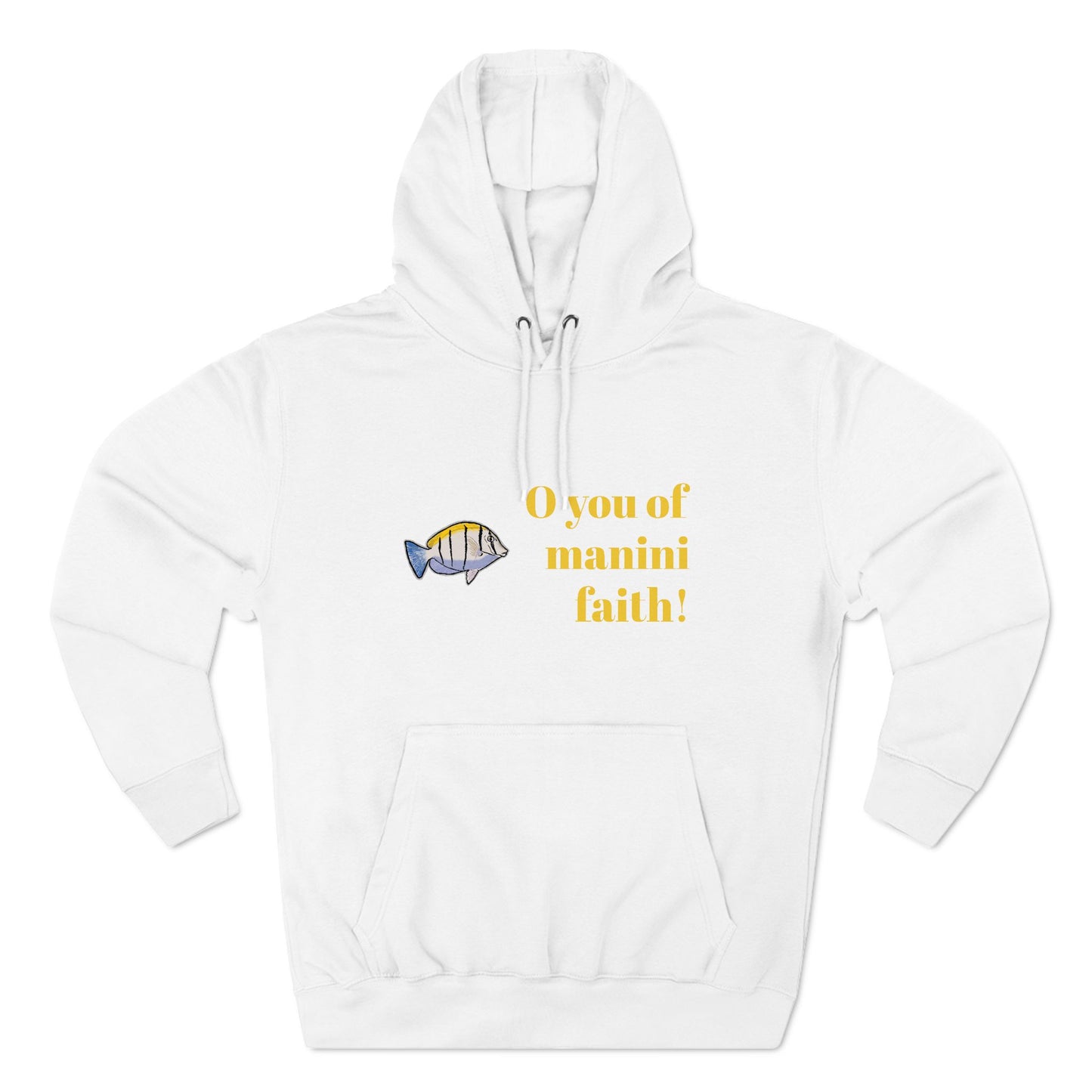 O You of Manini Faith Adjective Apparel Hoodie