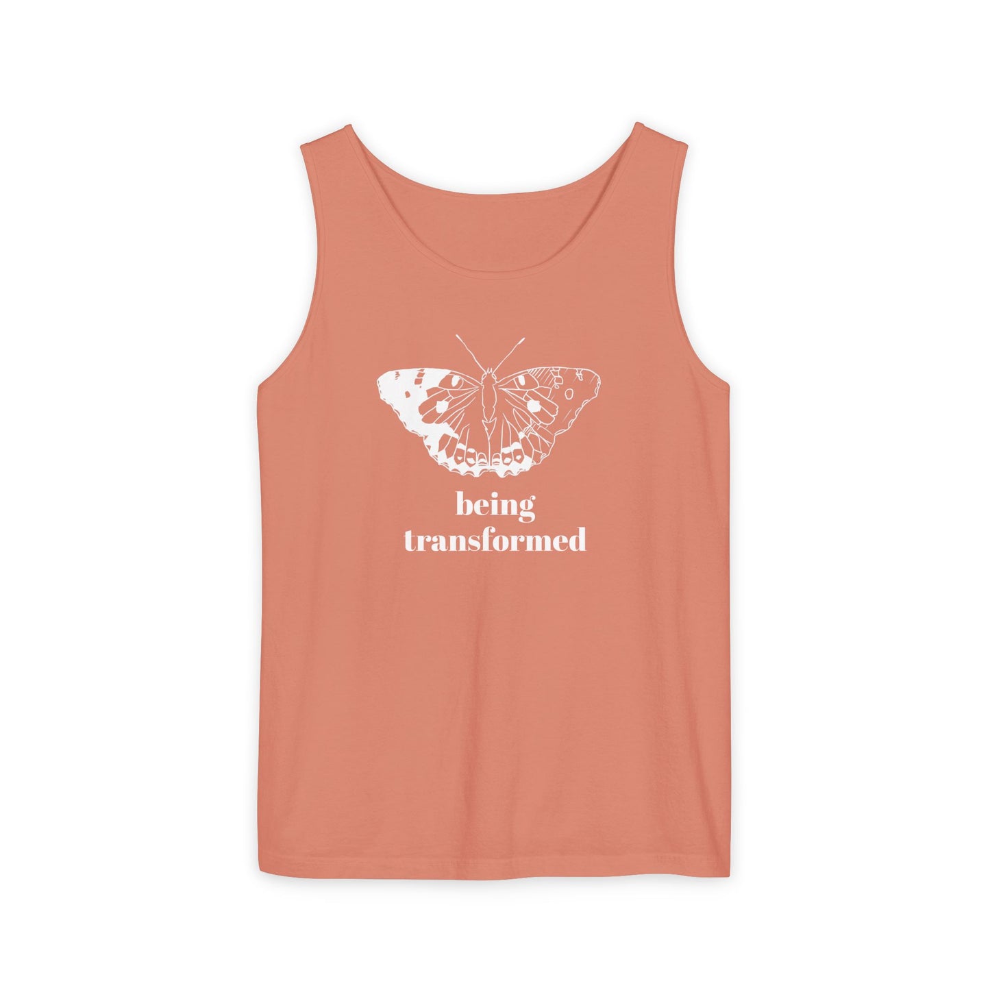 Being Transformed Butterfly Tank Top - Unisex Garment-Dyed