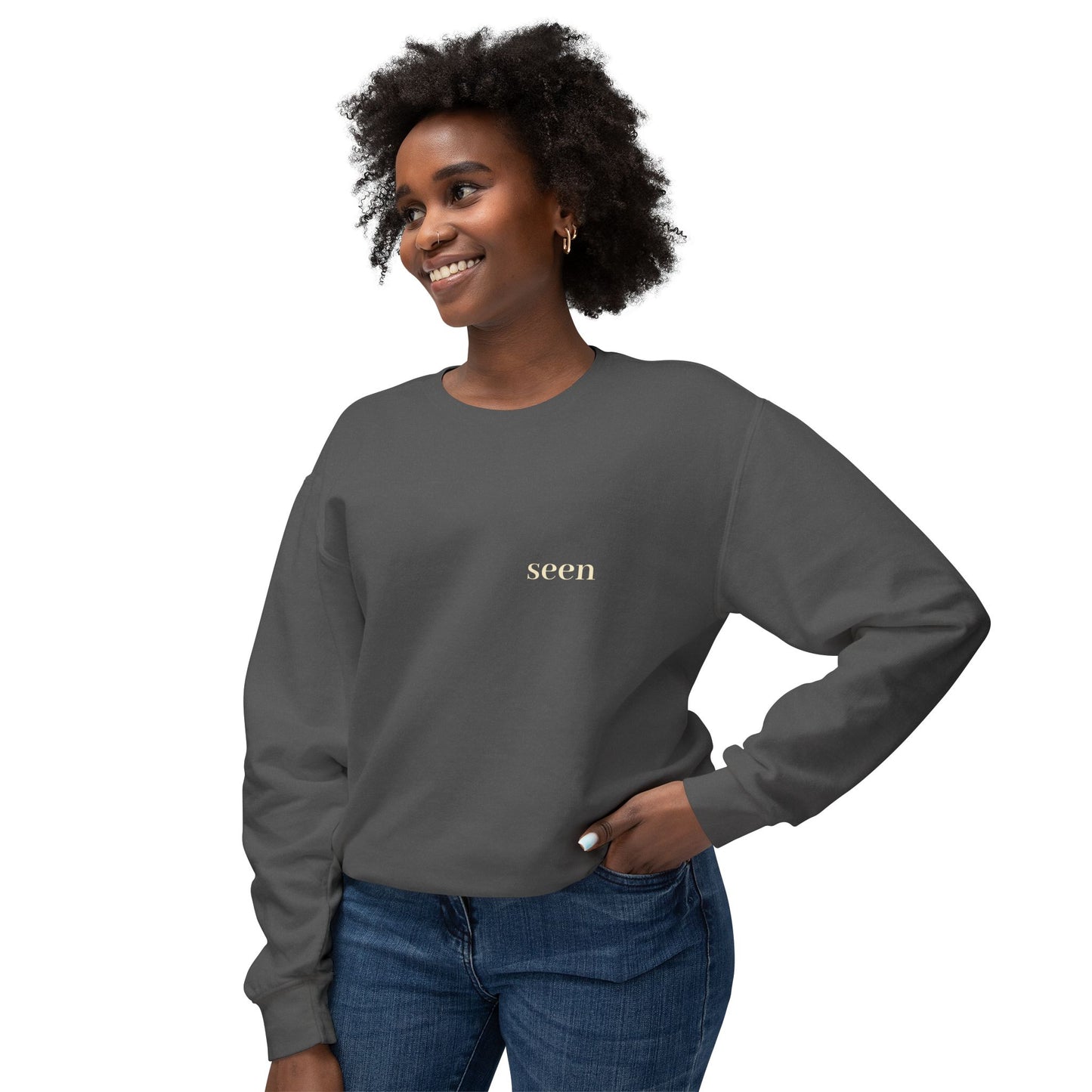 Seen, My Father Sees Me Sweatshirt