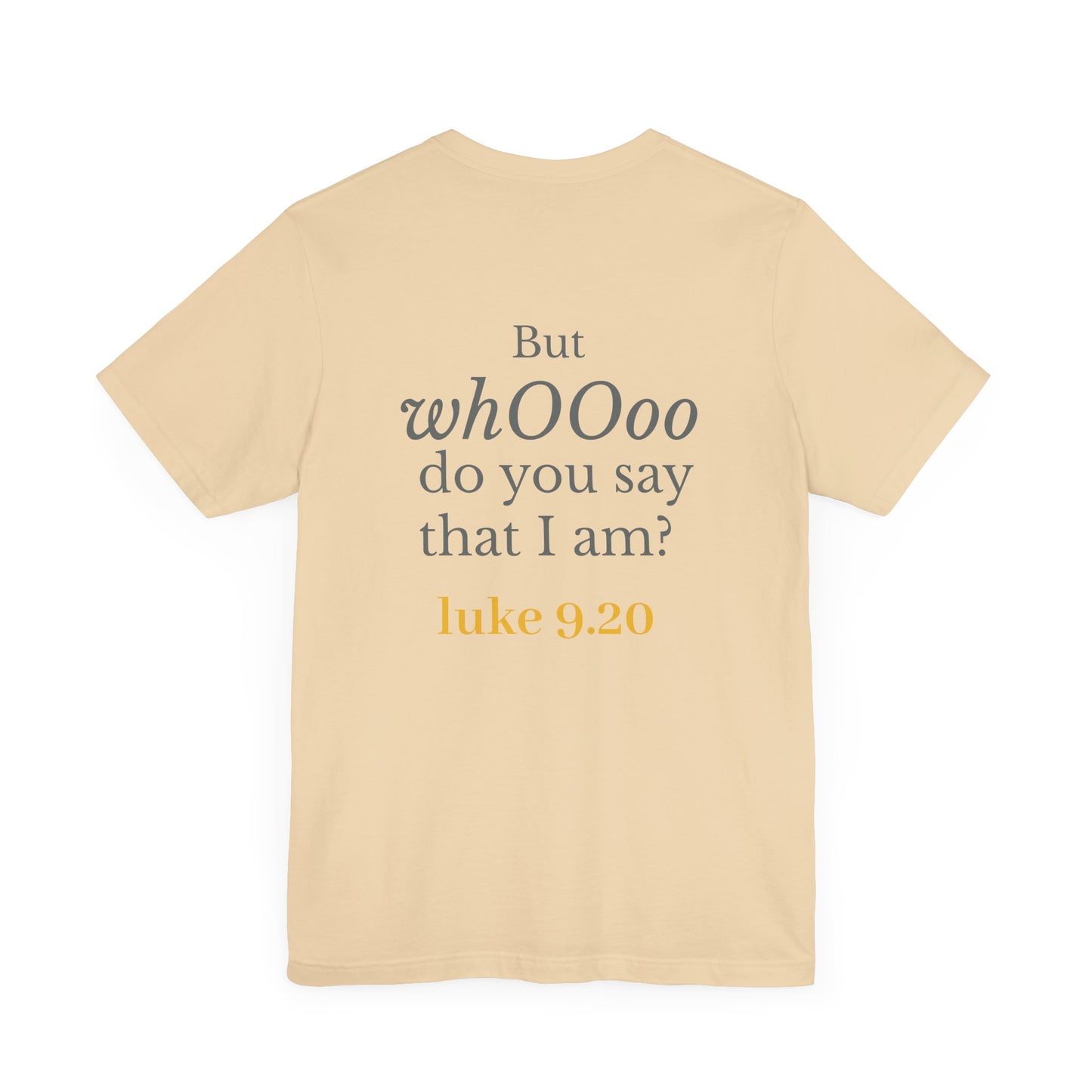 WhOOoo Do You Say That I Am - Owl T-shirt, Hawaiian Barn Owl Bird, Christian Faith Gift, Vintage Style Top, Religious Graphic Apparel