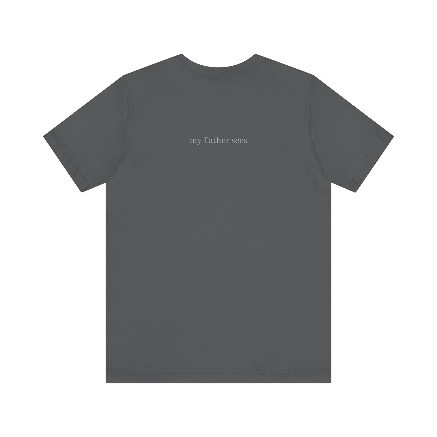 Seen in Secret Tee - My Father Sees, Matthew 6 Motivational Shirt, Self-Love Gift, Everyday Style
