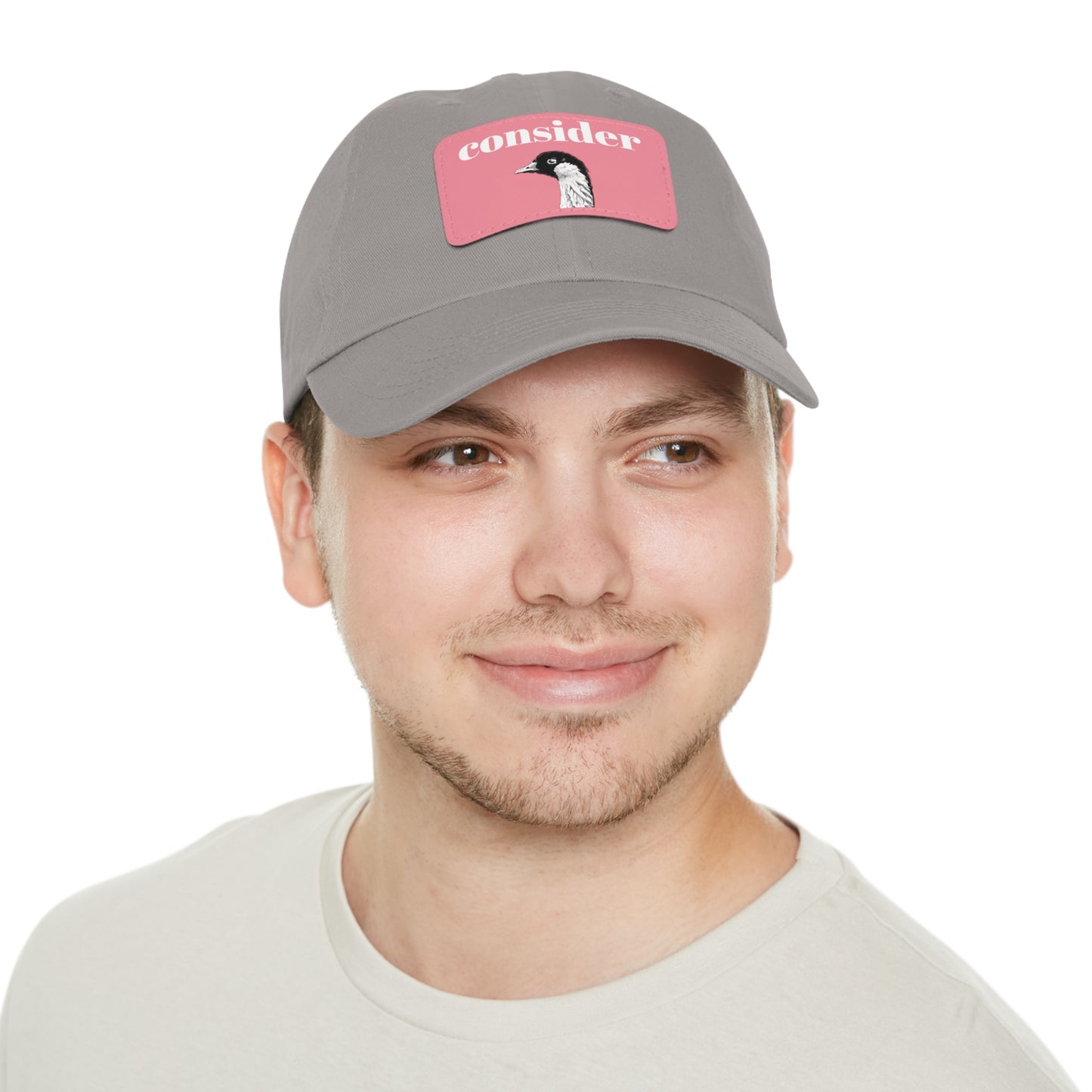 Consider the Birds Dad Hat with Leather Patch - Casual Stylish Cap for Nature Lovers