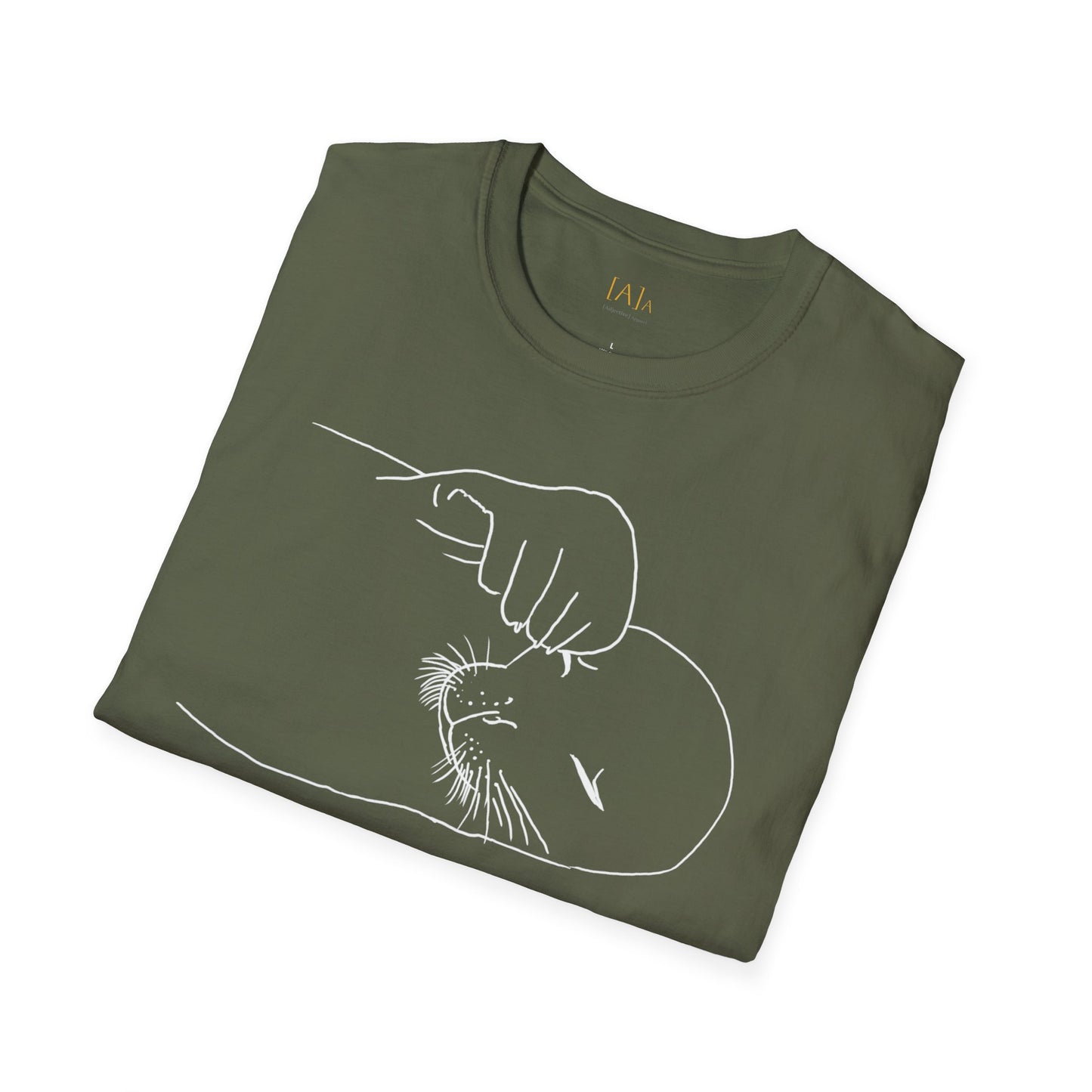 Monk Seal Seeking Rest Unisex Tee