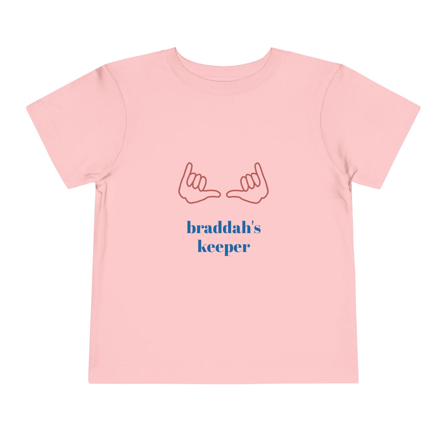 Toddler T-Shirt - Braddah's Keeper Shaka Ohana Hawaiian Shirt