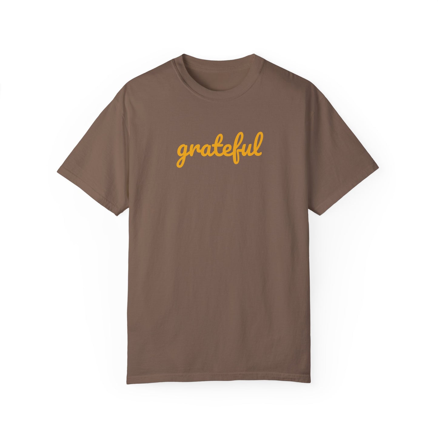 Grateful Comfort Colors 1717 Unisex T-shirt, Christian Bible Verse Tee, Inspirational Graphic Shirt, Religious Gift, Comfort
