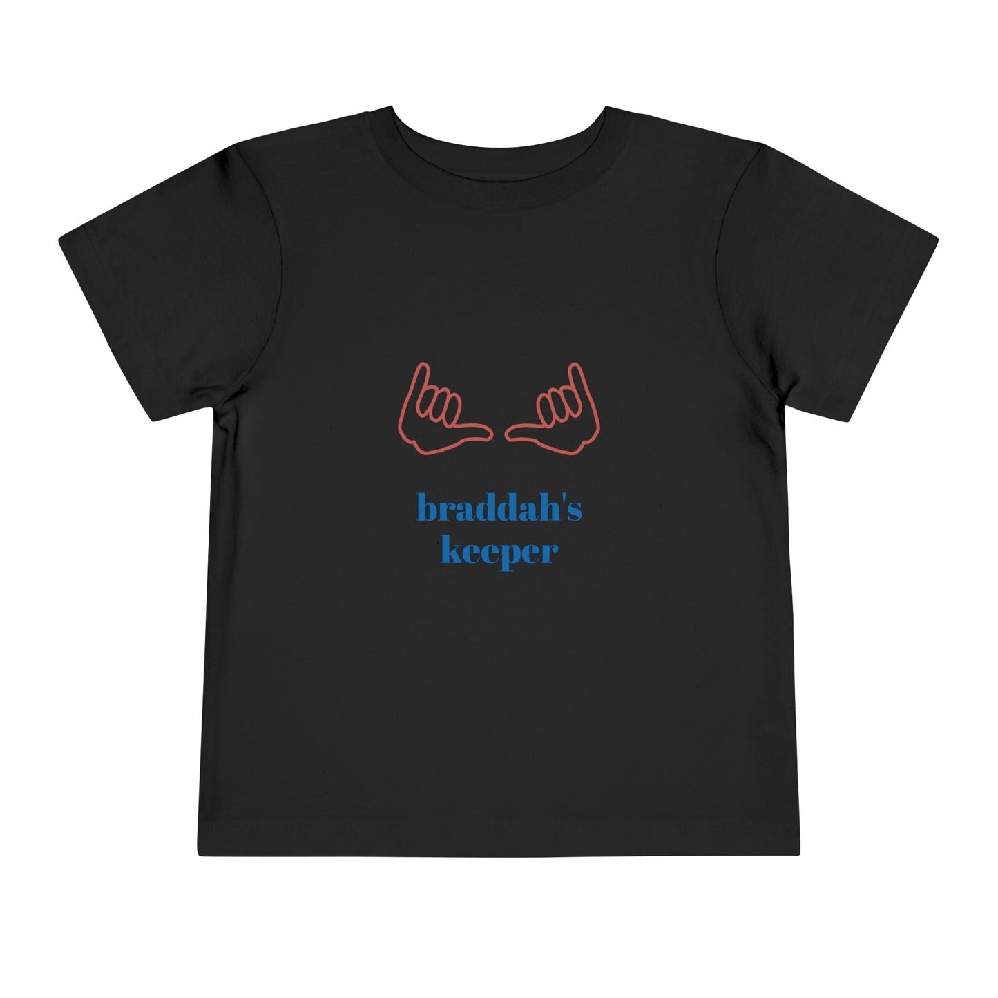Toddler T-Shirt - Braddah's Keeper Shaka Ohana Hawaiian Shirt