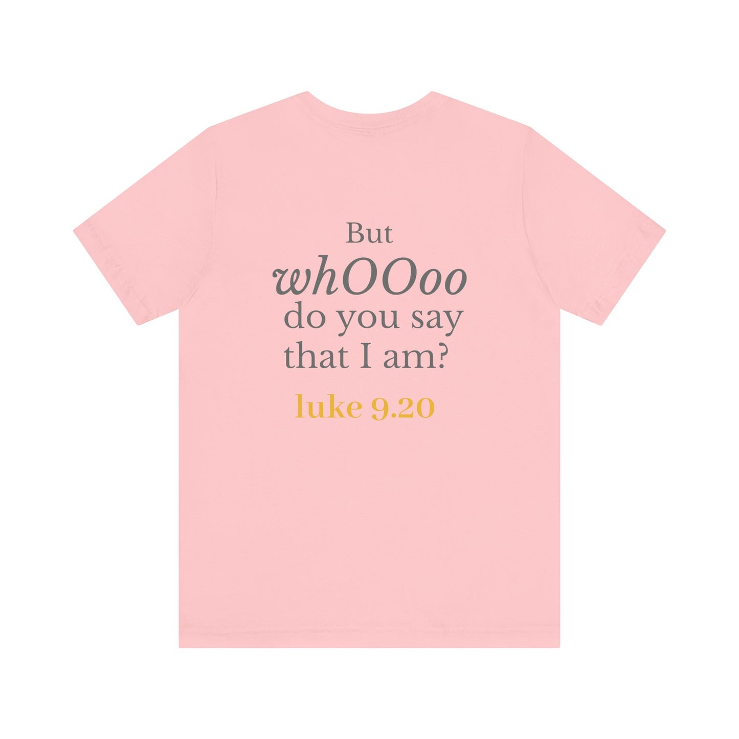 WhOOoo Do You Say That I Am - Owl T-shirt, Hawaiian Barn Owl Bird, Christian Faith Gift, Vintage Style Top, Religious Graphic Apparel