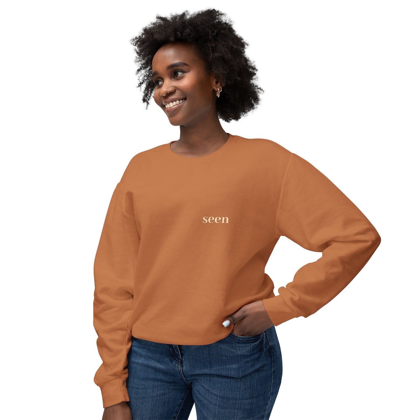 Seen, My Father Sees Me Sweatshirt