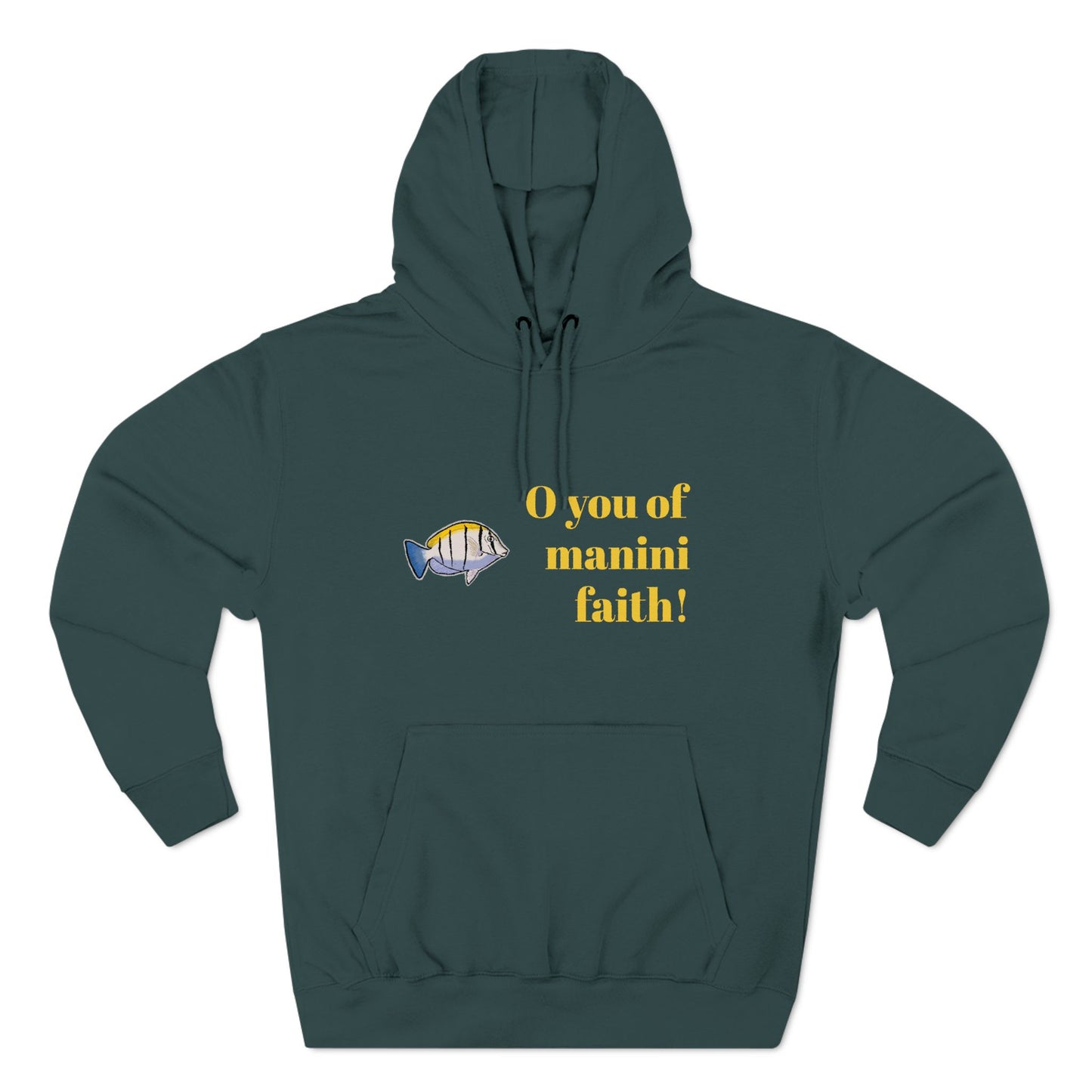 O You of Manini Faith Adjective Apparel Hoodie