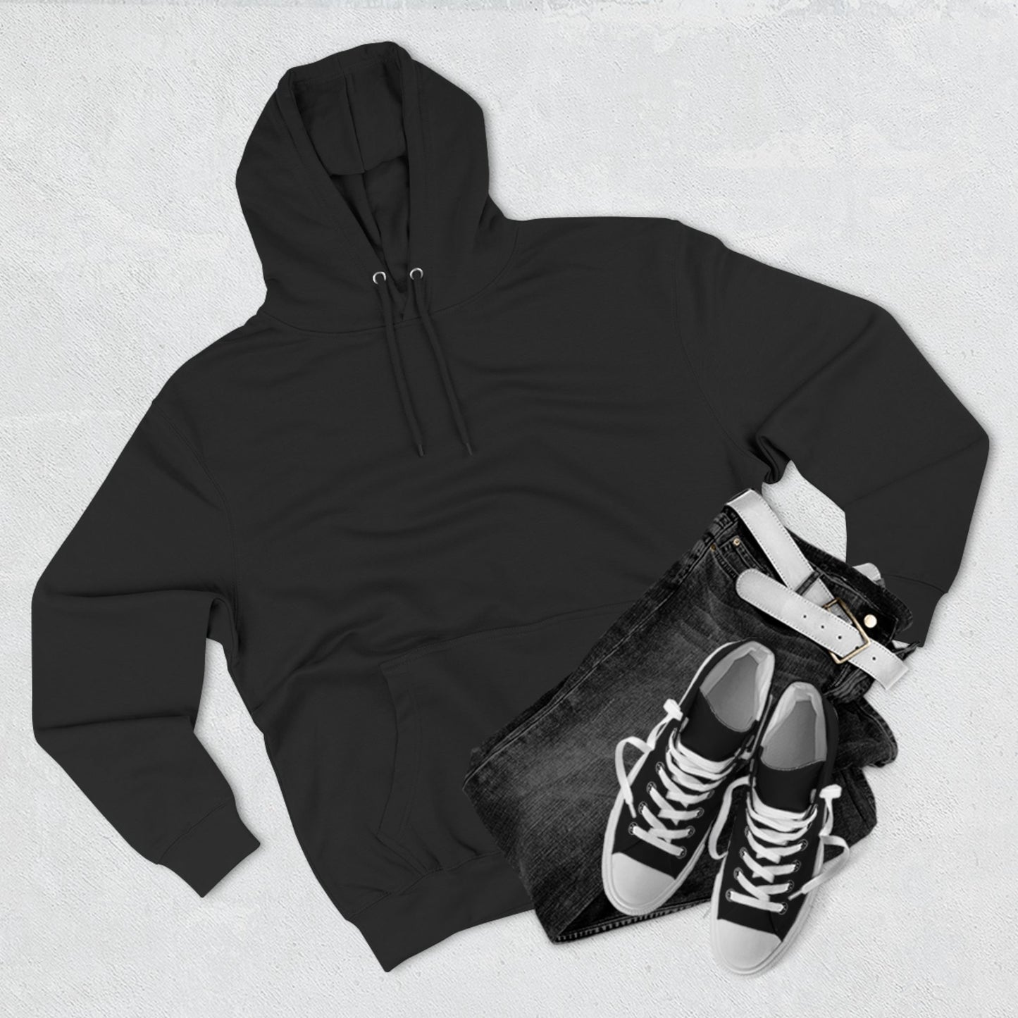 Embroidered Adjective Apparel Logo Hoodie
