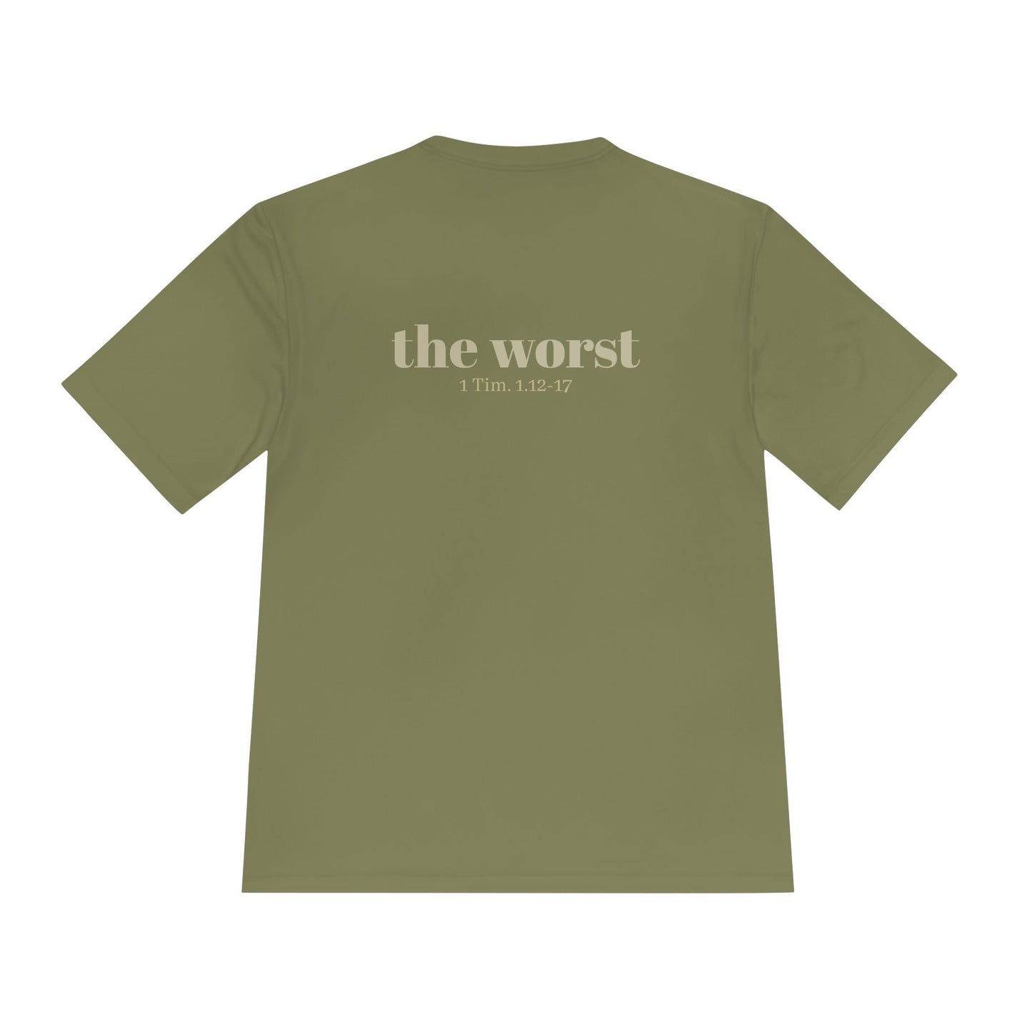 The Worst Performance Tee, Moisture Wicking Shirt, Unisex Activewear, Workout Lovers Gift, Exercising Gym Graphic Tee - Unisex Tee, Moisture