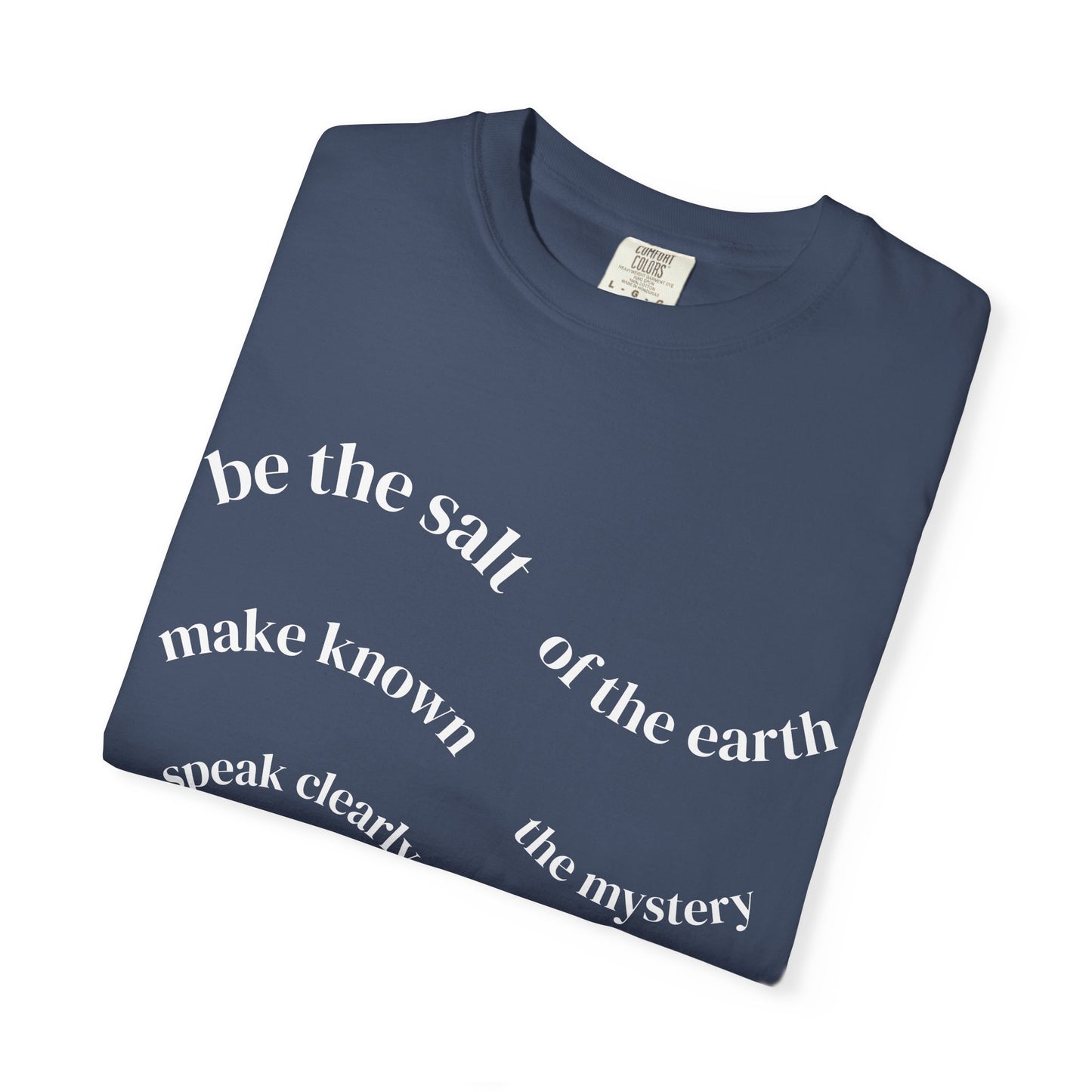 Ocean Waves Salt Bible Verse Unisex T-shirt