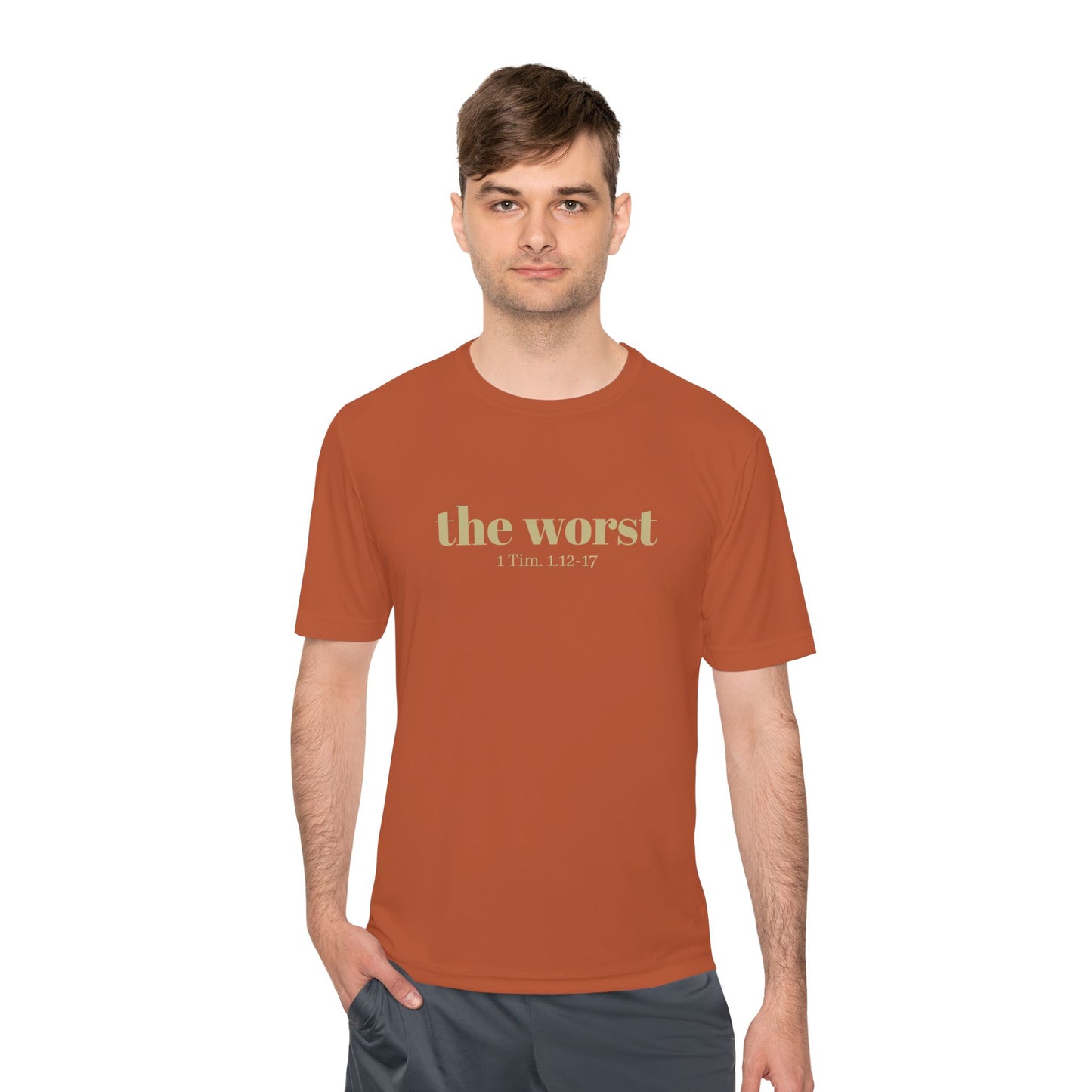 The Worst Performance Tee, Moisture Wicking Shirt, Unisex Activewear, Workout Lovers Gift, Exercising Gym Graphic Tee - Unisex Tee, Moisture