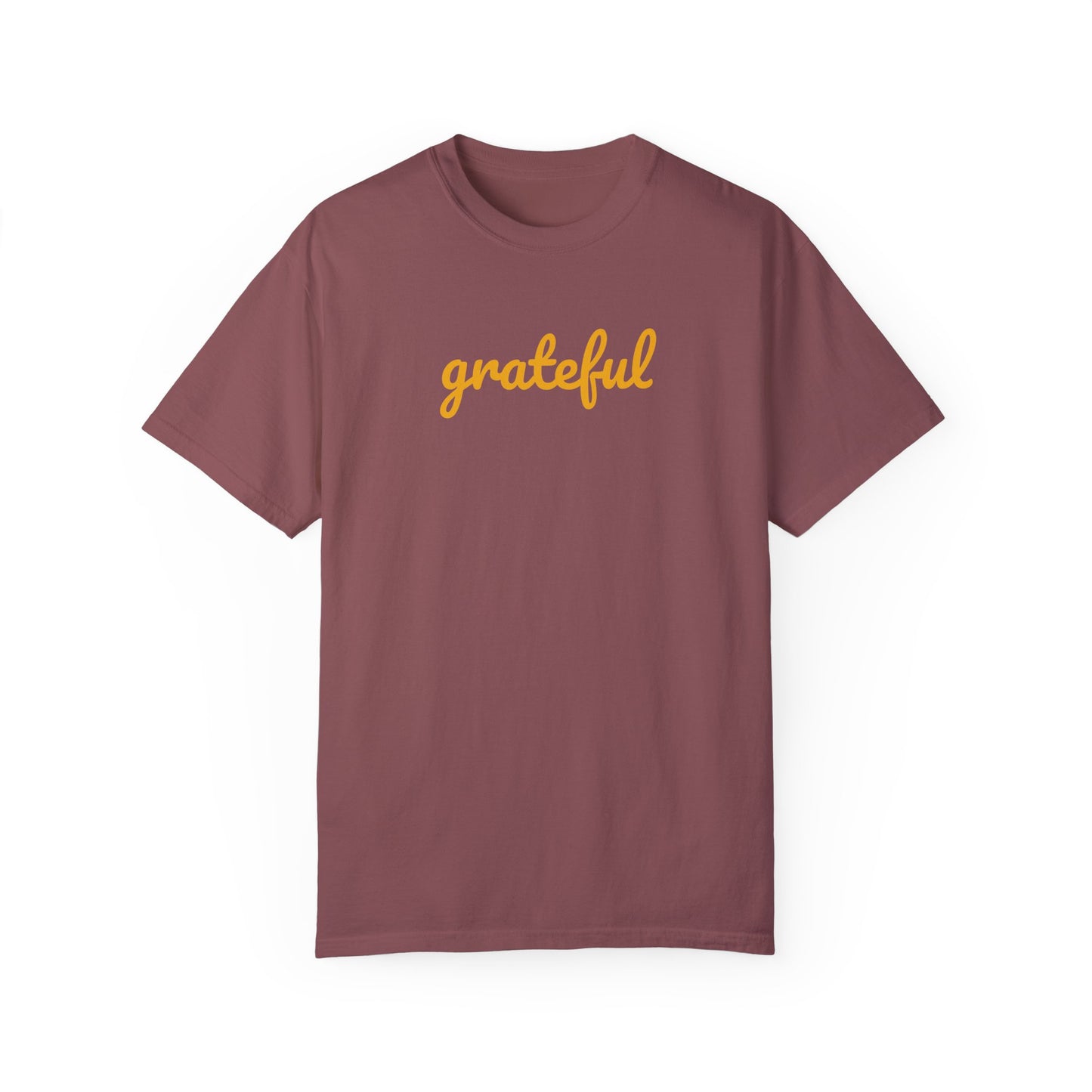 Grateful Comfort Colors 1717 Unisex T-shirt, Christian Bible Verse Tee, Inspirational Graphic Shirt, Religious Gift, Comfort