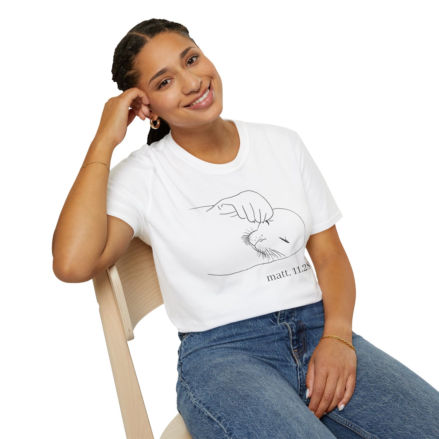Monk Seal Seeking Rest Unisex Tee