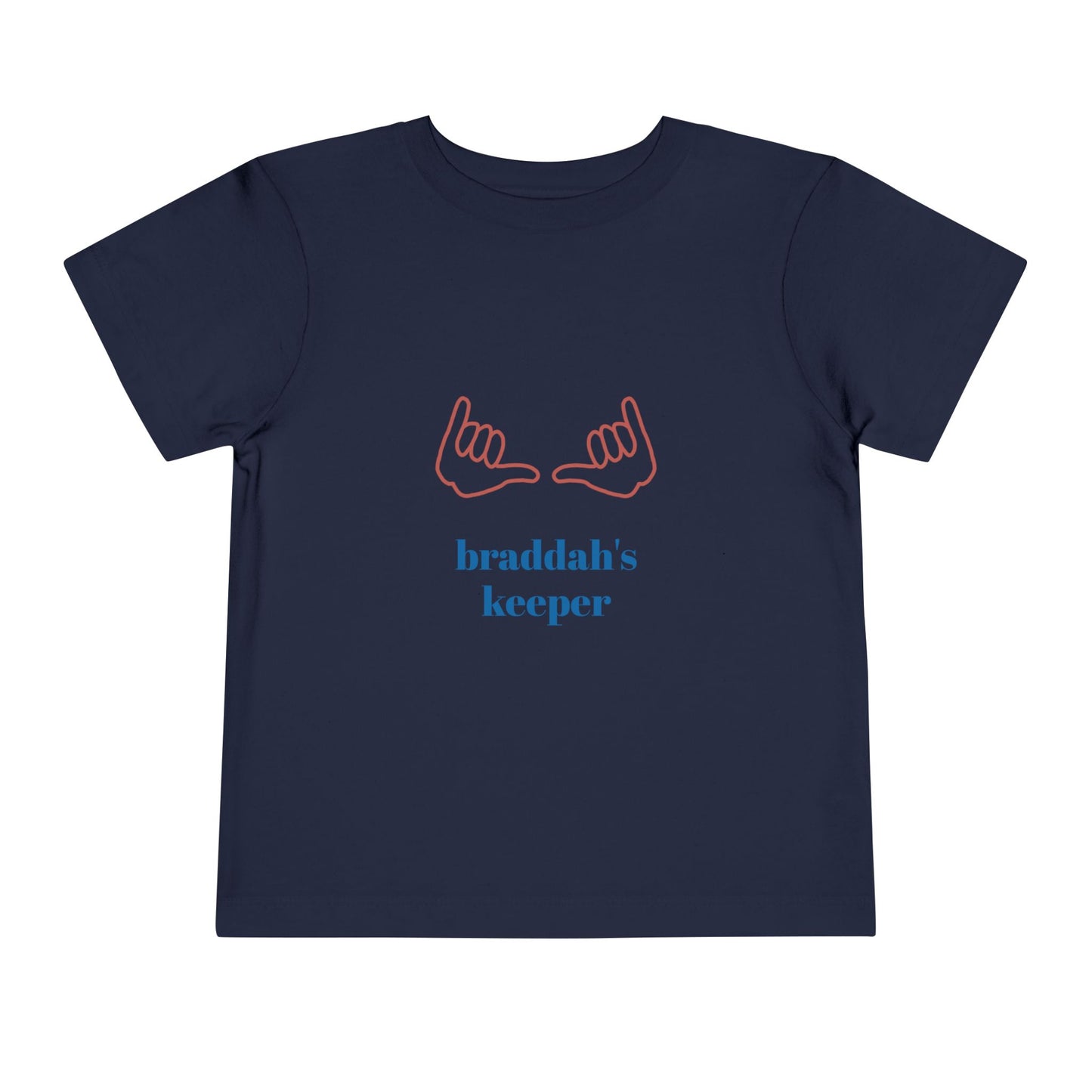 Toddler T-Shirt - Braddah's Keeper Shaka Ohana Hawaiian Shirt